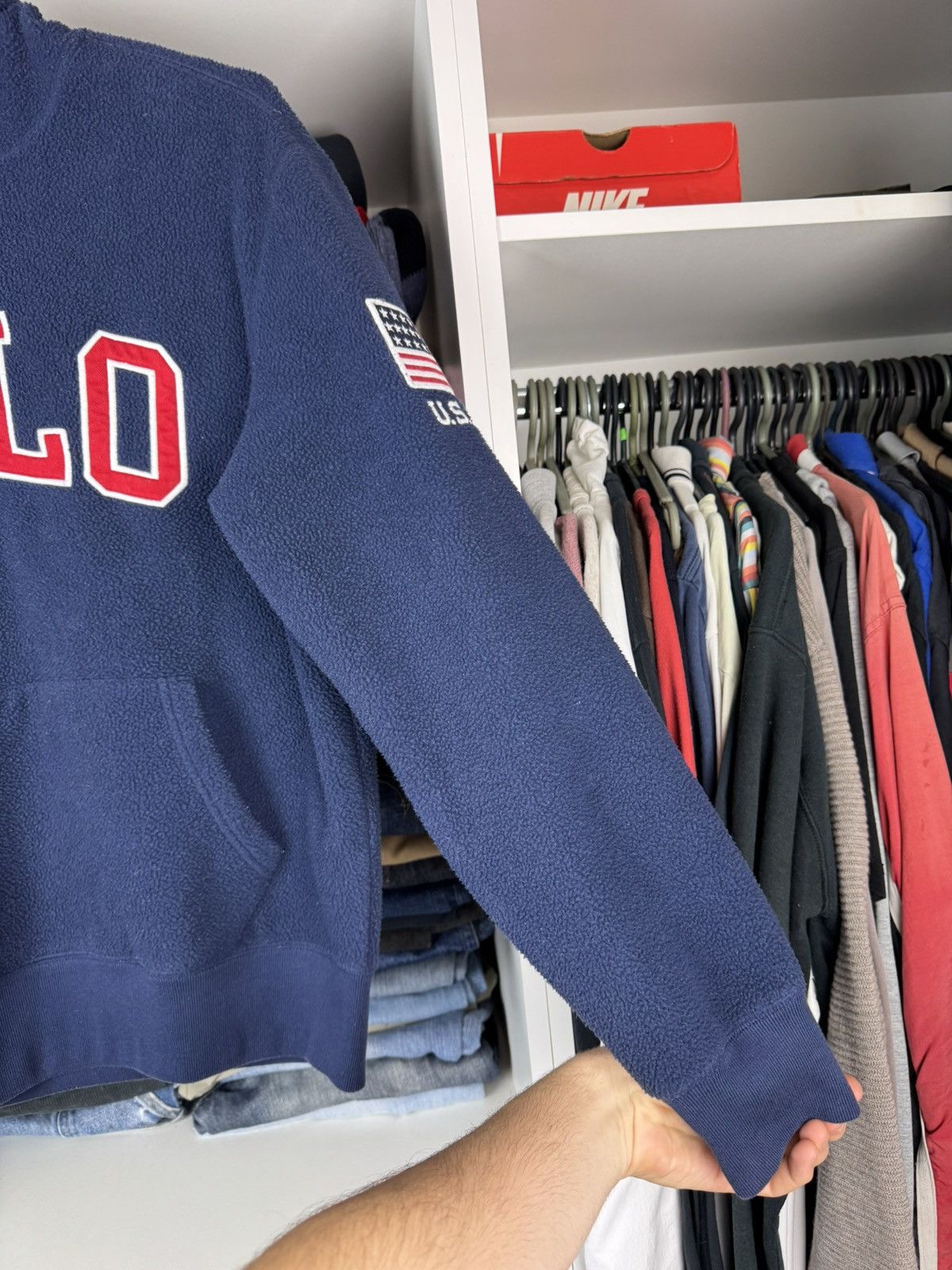 Polo Ralph Lauren Polo Ralph Lauren USA Fleece Hoodie Size US M / EU 48-50 / 2 - 8 Thumbnail