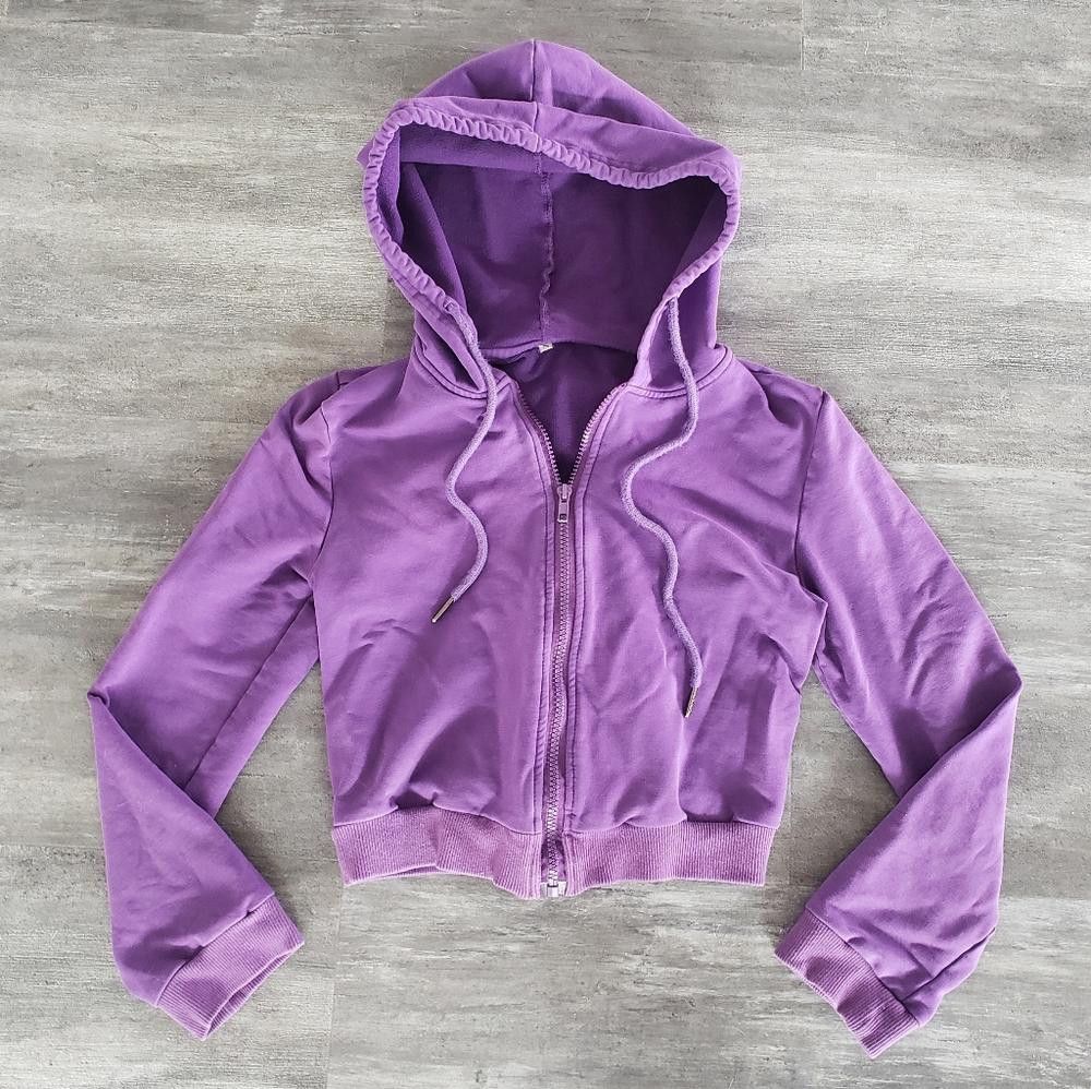 Designer Violet Comfy Marquee Sweat Suit Zip Up Size 28" / US 6 / IT 42 - 1 Thumbnail