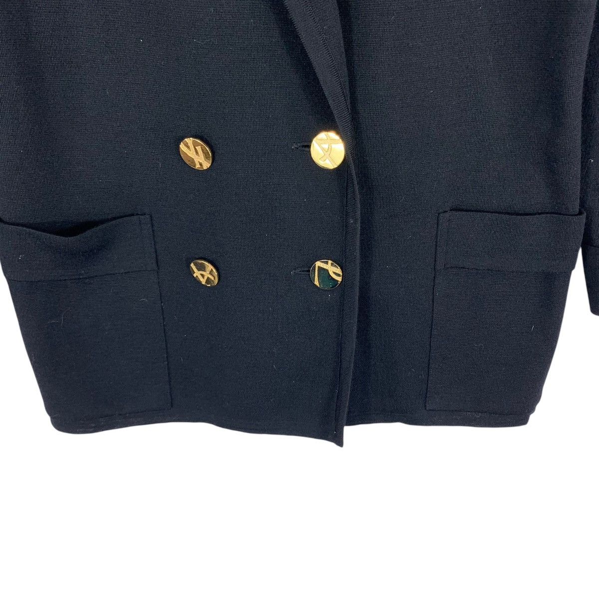 Yves Saint Laurent VINTAGE YVES SAINT LAURENT GOLD BUTTON COAT WOMEN Size M / US 6-8 / IT 42-44 - 14 Thumbnail