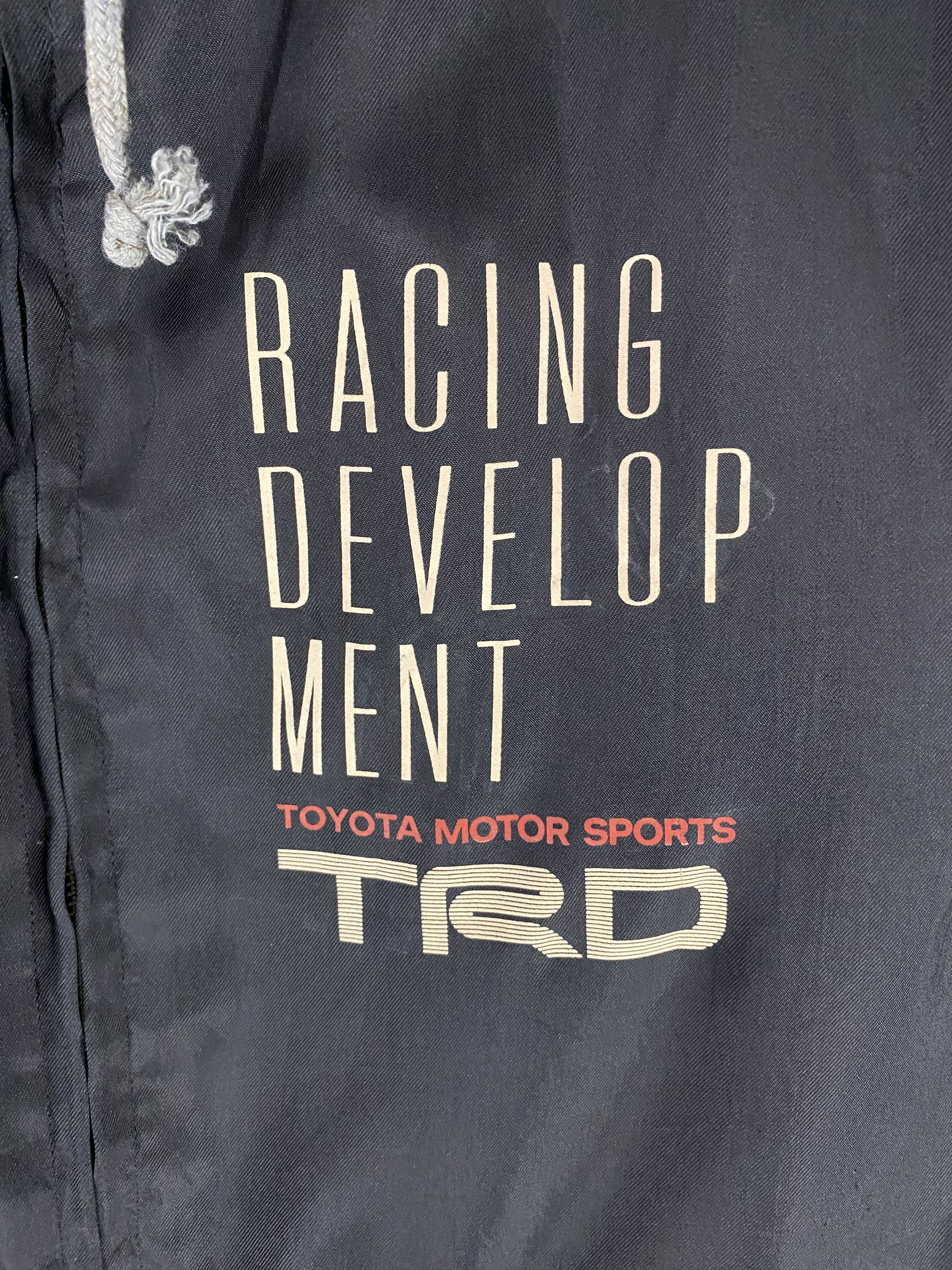Japanese Brand × Vintage 90s TRD Toyota Racing Development embroidered logo jacket Size US M / EU 48-50 / 2 - 8 Thumbnail