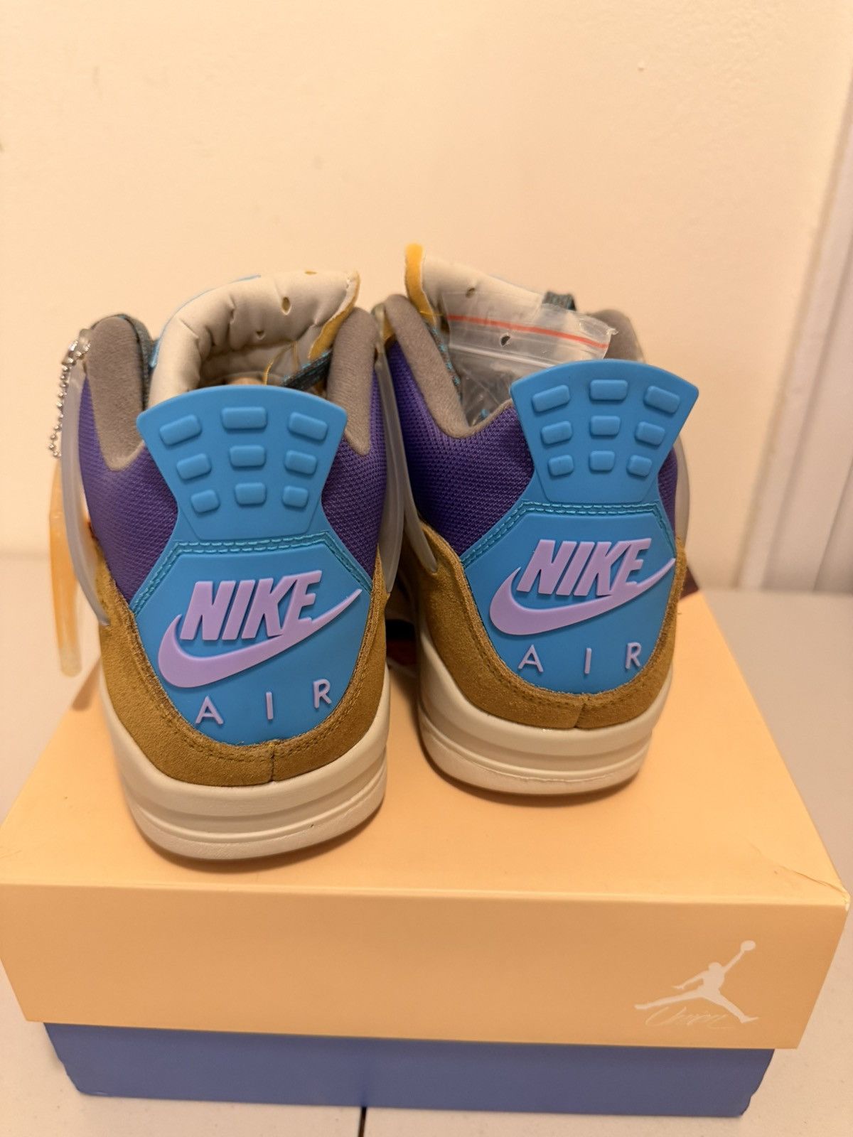Jordan Brand × Union LA Jordan 4 Retro SP 30th Anniversary Union Desert Moss sz 8.5 Size US 8.5 / EU 41-42 - 4 Thumbnail