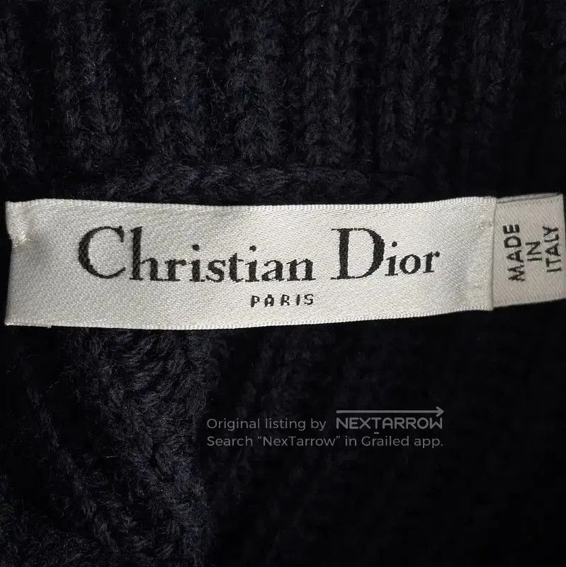 Dior Dior Black Cotton Blend Dress XL . Size XL / US 12-14 / IT 48-50 - 4 Thumbnail