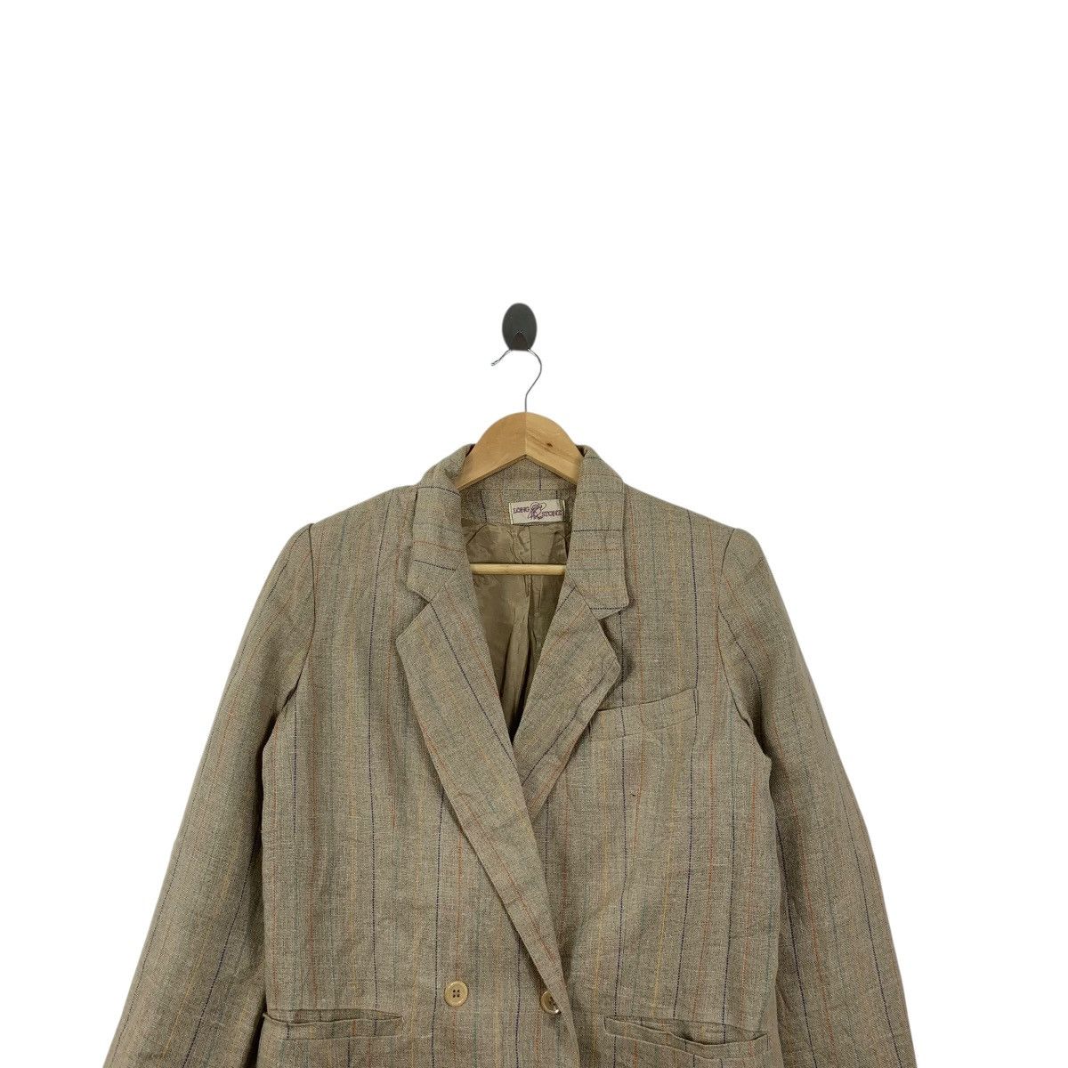 Vintage Vintage 90s LONG STONE EMMEDIPI Made In Italy Peacoat Blazer Size S / US 4 / IT 40 - 2 Thumbnail