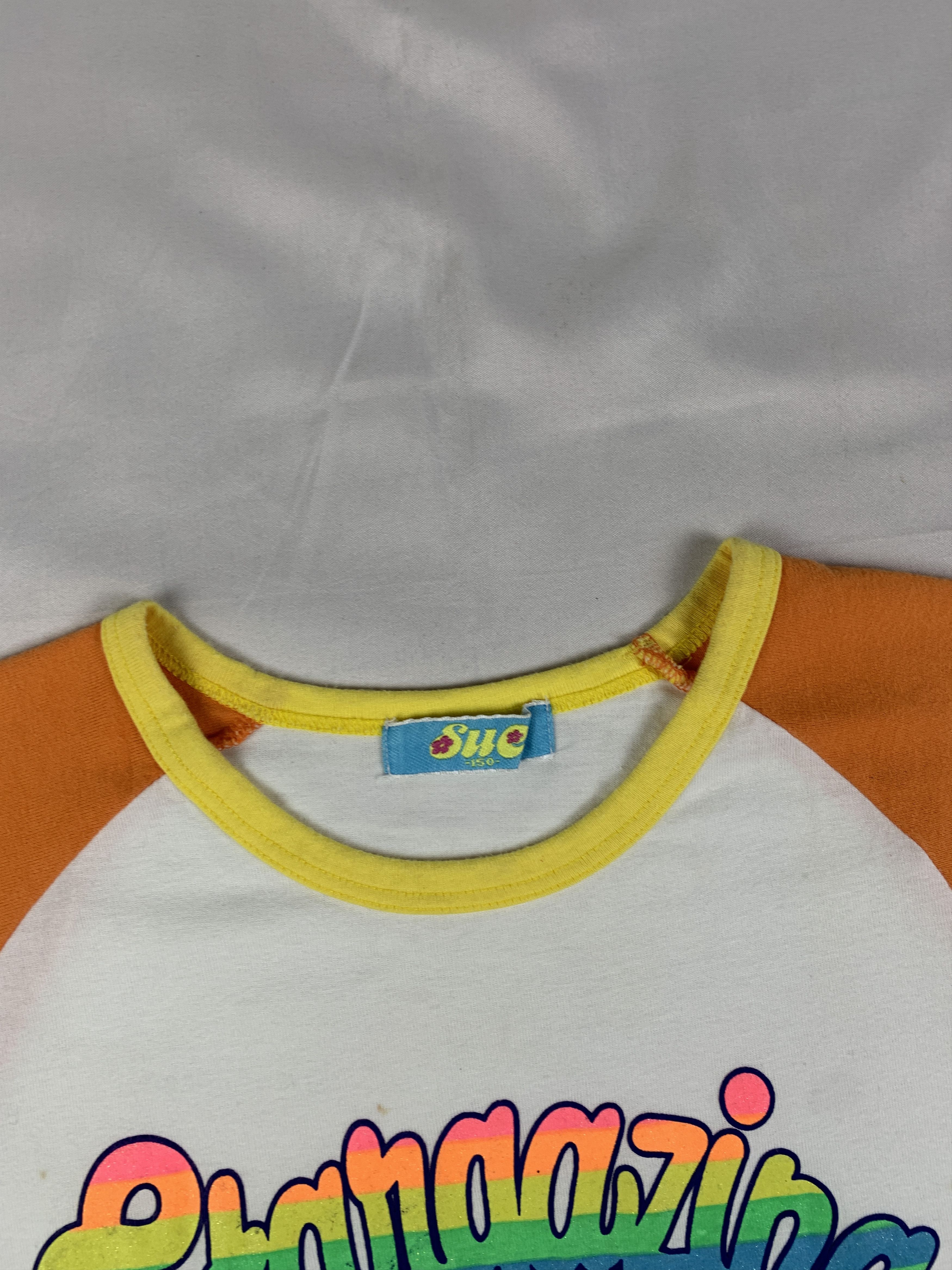 Japanese Brand Sue Stargazing Raglan Ringer Tee (S) Size S / US 4 / IT 40 - 6 Thumbnail