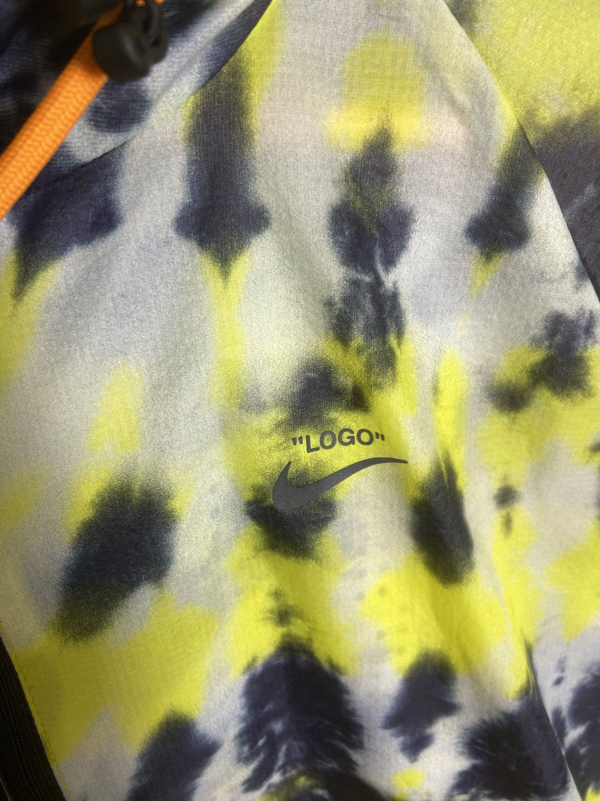 Nike Nike Off White Tie-Dye Jacket 'Volt Orange' Size M / US 6-8 / IT 42-44 - 4 Thumbnail