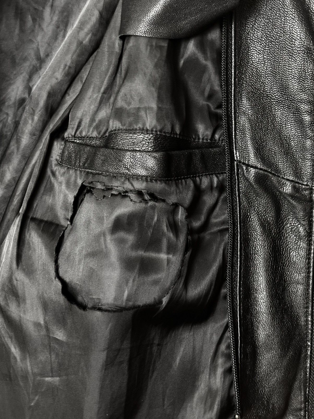 Genuine Leather Murphy & Hartelius Leather Aviator Bomber Jacket Size US L / EU 52-54 / 3 - 23 Thumbnail