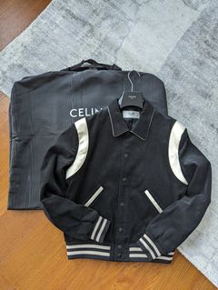 Celine - Teddy Jacket in Soft Lambskin - Black - Size : 50 - for Men