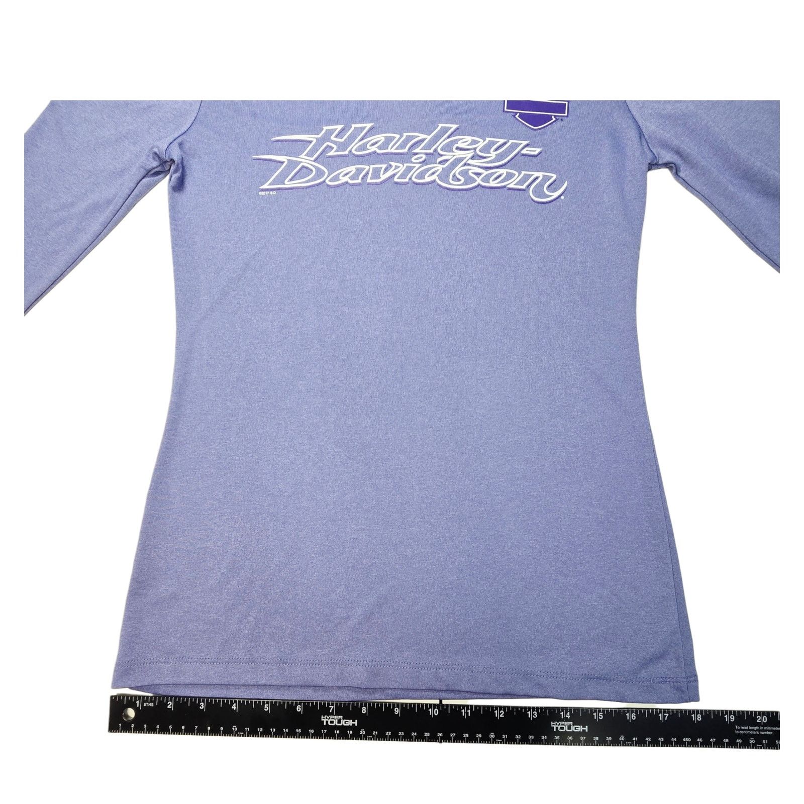 Harley Davidson 2011 Harley-Davidson Womens Small T-shirt Long Sleeve Size S / US 4 / IT 40 - 7 Thumbnail