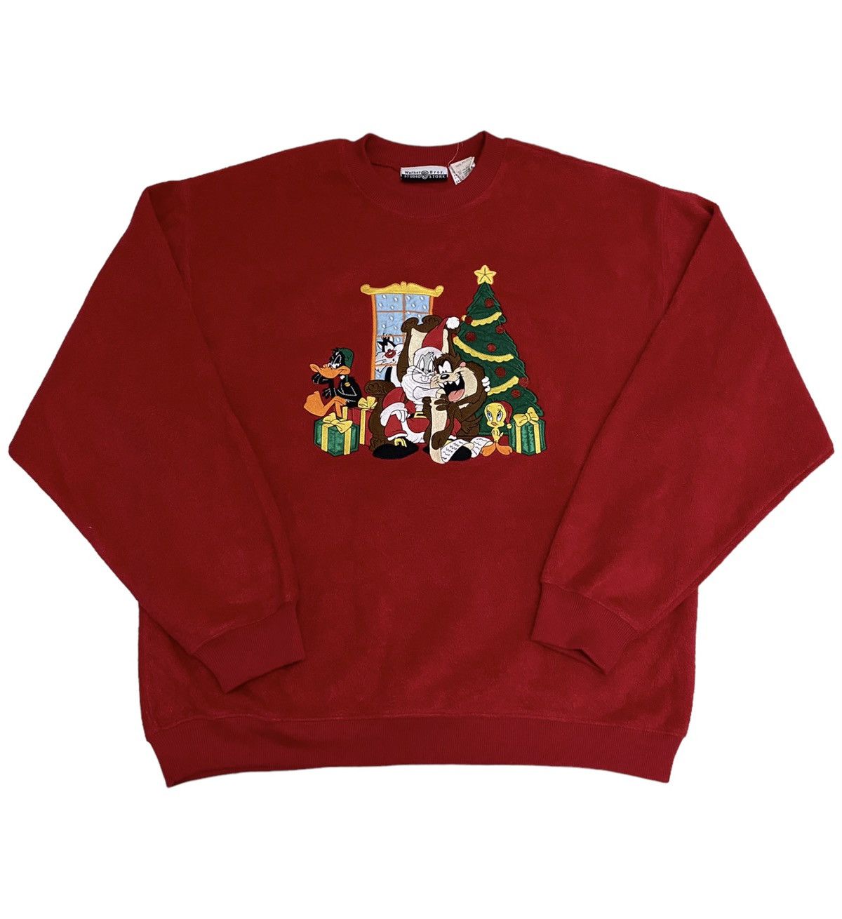 Cartoon Network × Vintage × Warner Bros Vintage Warner Bros Light Sherpa Sweatshirt (C2) Size US L / EU 52-54 / 3 - 1 Thumbnail