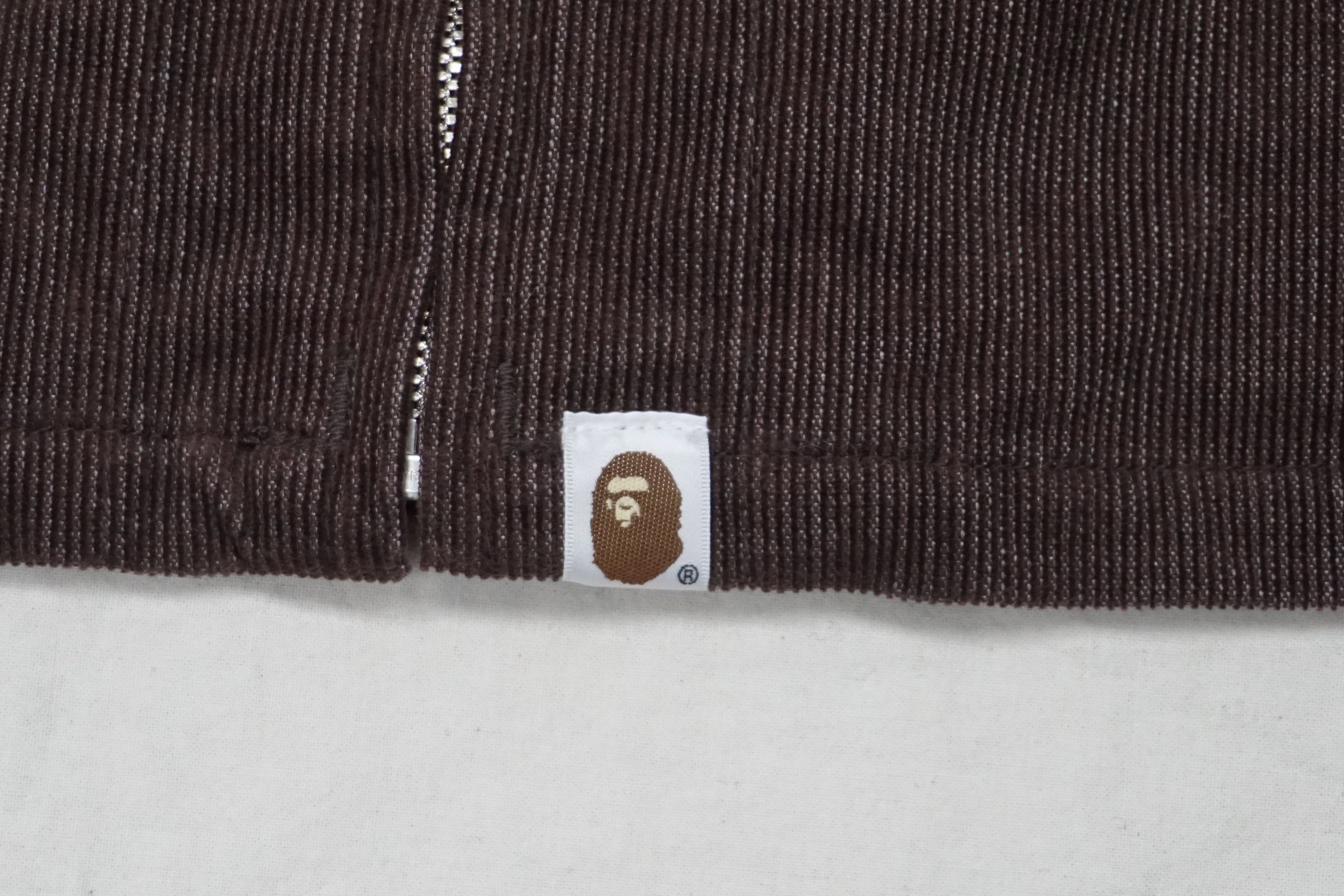 Bape × Nigo 00's A Bathing Ape "Ape General" Corduroy Jacket, Japan Made Size S / US 4 / IT 40 - 5 Thumbnail