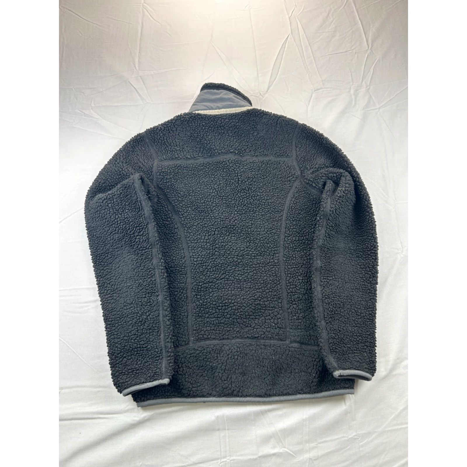 Patagonia Patagonia Jacket XXS Men's Retro Full Zip Fleece Black Stand-Up Collar Pocket Size US XXS / EU 40 - 6 Thumbnail