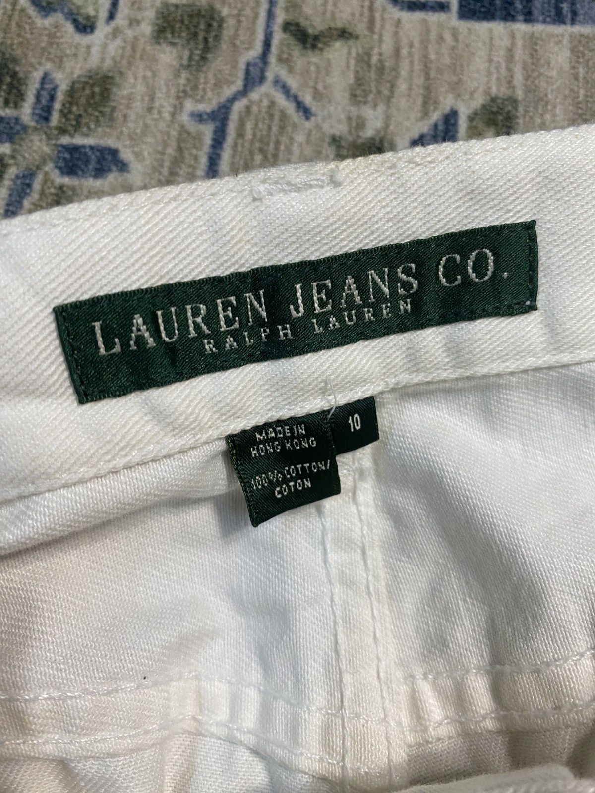 Lauren Jeans Co. White Jeans