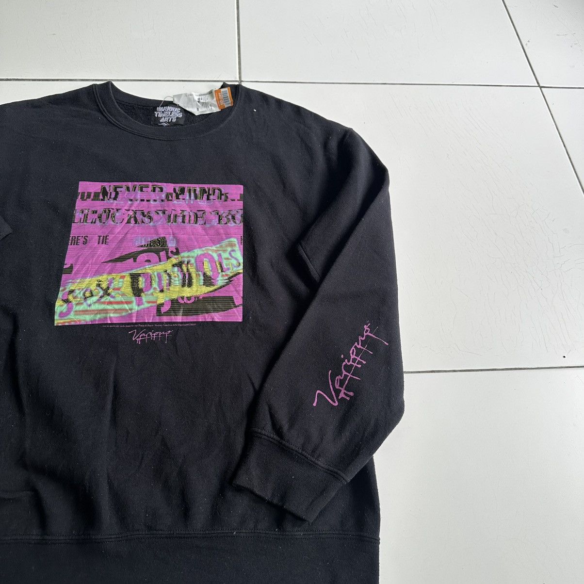 Other Sex pistols Various timeless Arts black Crewneck Size US M / EU 48-50 / 2 - 5 Thumbnail