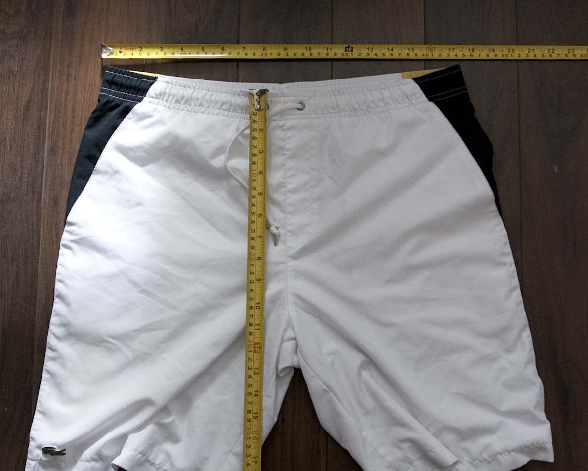 Lacoste Lacoste Shorts Size 35 White Size US 35 - 4 Thumbnail