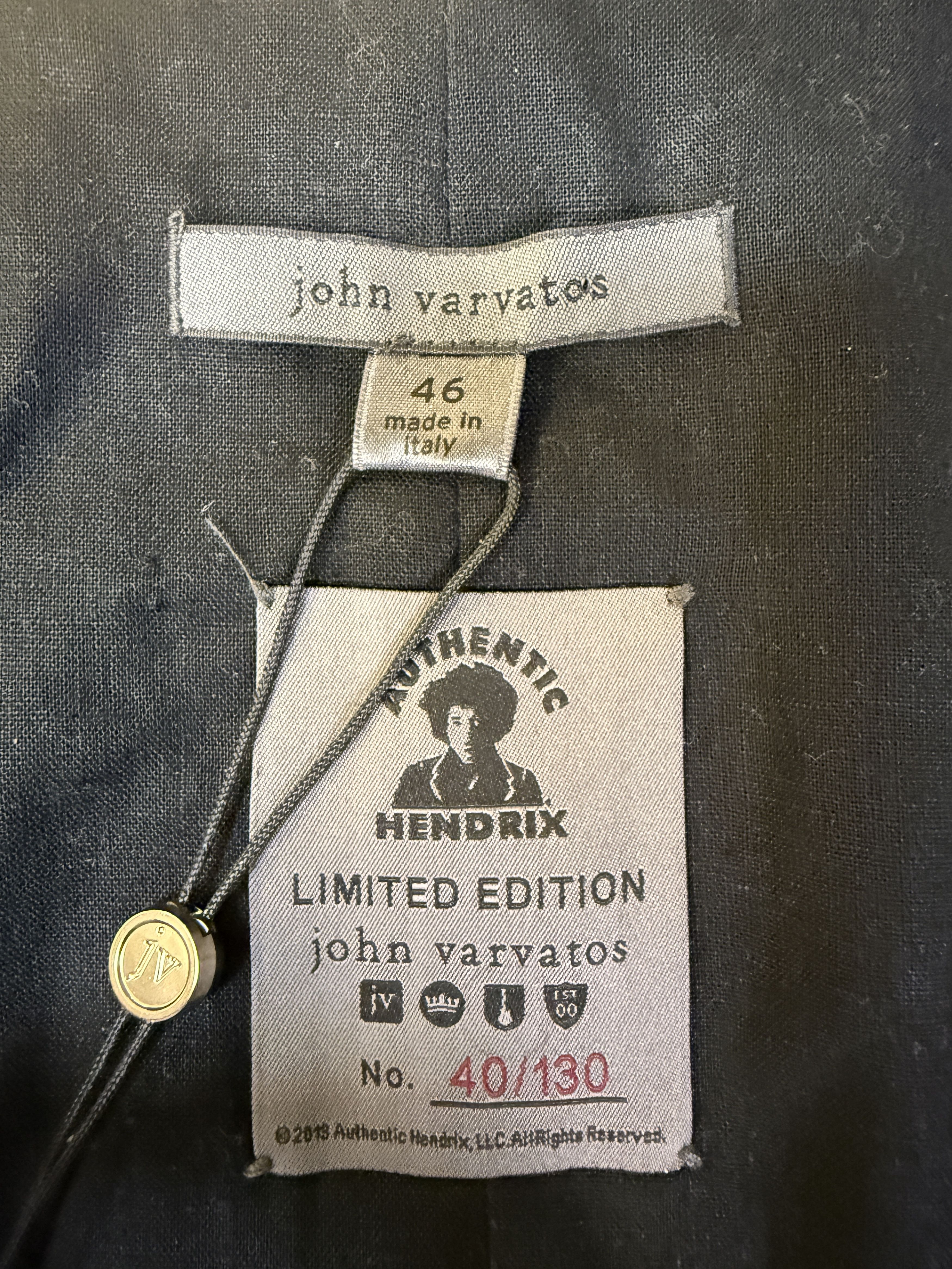 Jimi Hendrix John Varvatos x Jimi Hendrix #40/130 Limited Vest Size US S / EU 44-46 / 1 - 3 Thumbnail