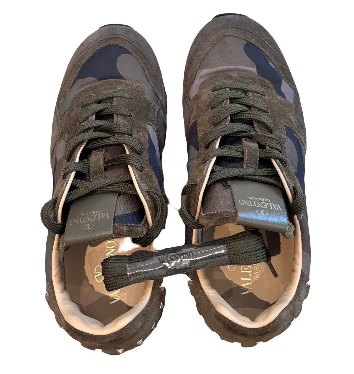 Valentino Valentino low-top camo sneakers Size US 8.5 / EU 41-42 - 1 Thumbnail