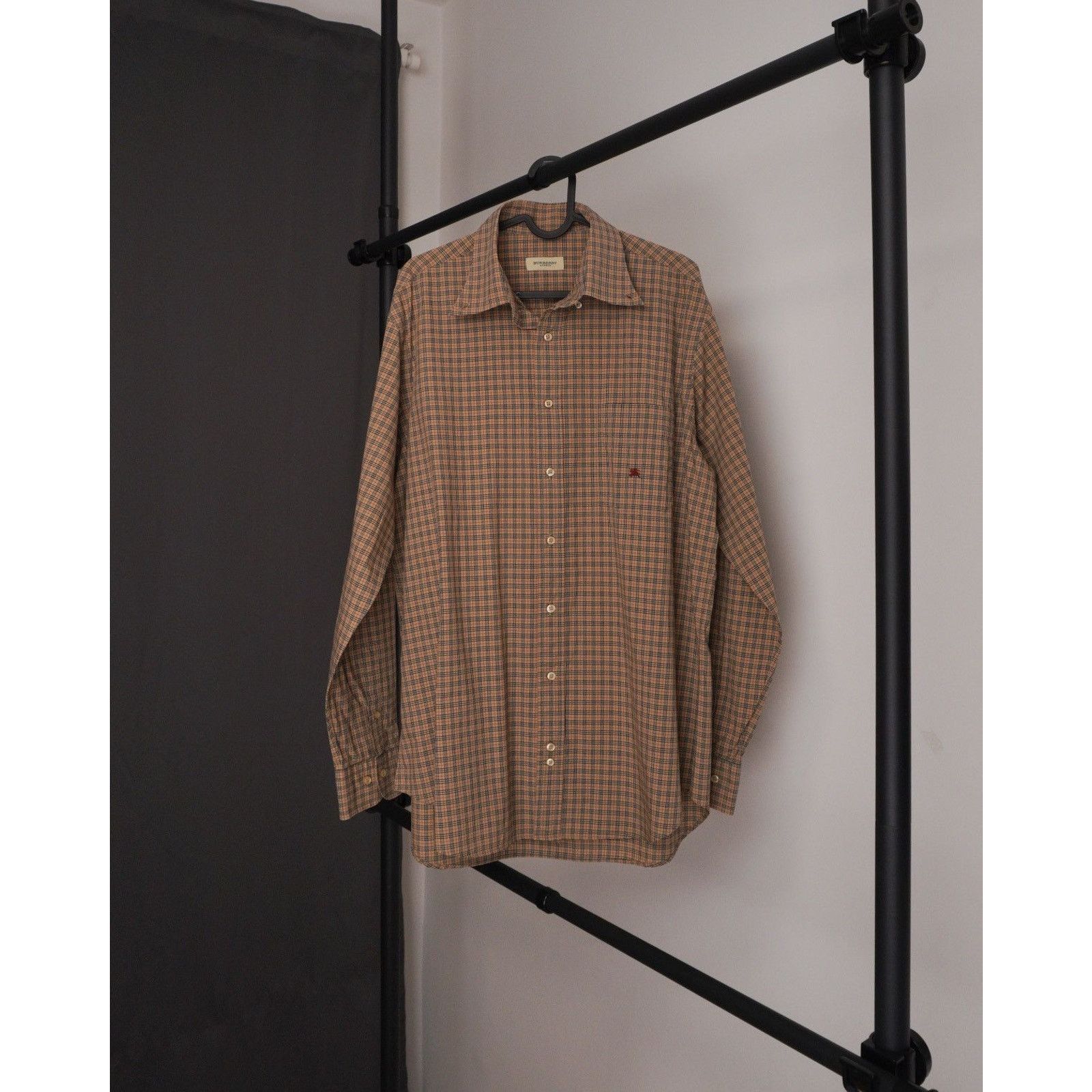 Burberry Vintage burberry london monogram check nova shirt Size US M / EU 48-50 / 2 - 1 Thumbnail