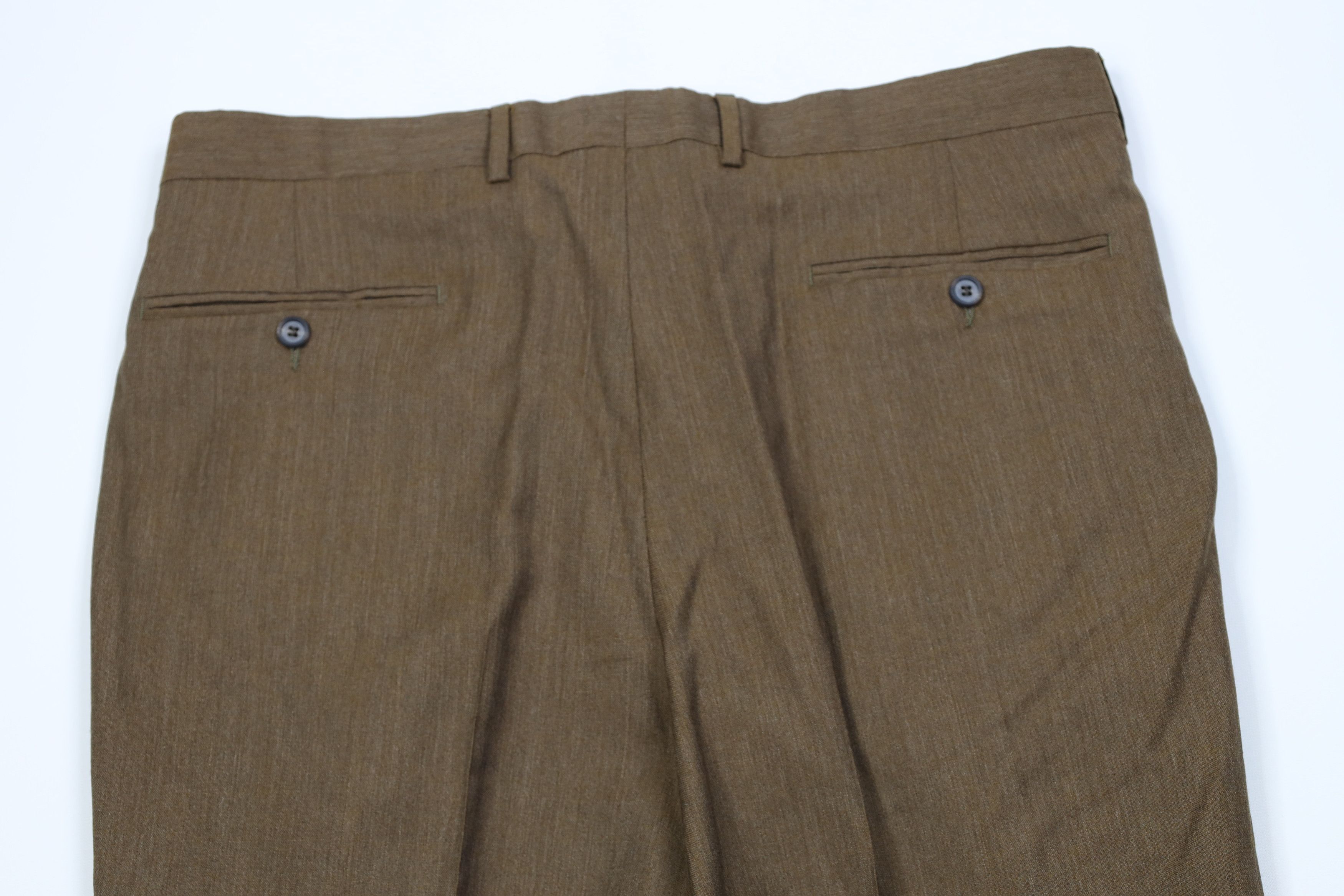 Vintage Vintage 90s Streetwear Superfine Merino Wool Chino Pants Size US 36 / EU 52 - 11 Thumbnail