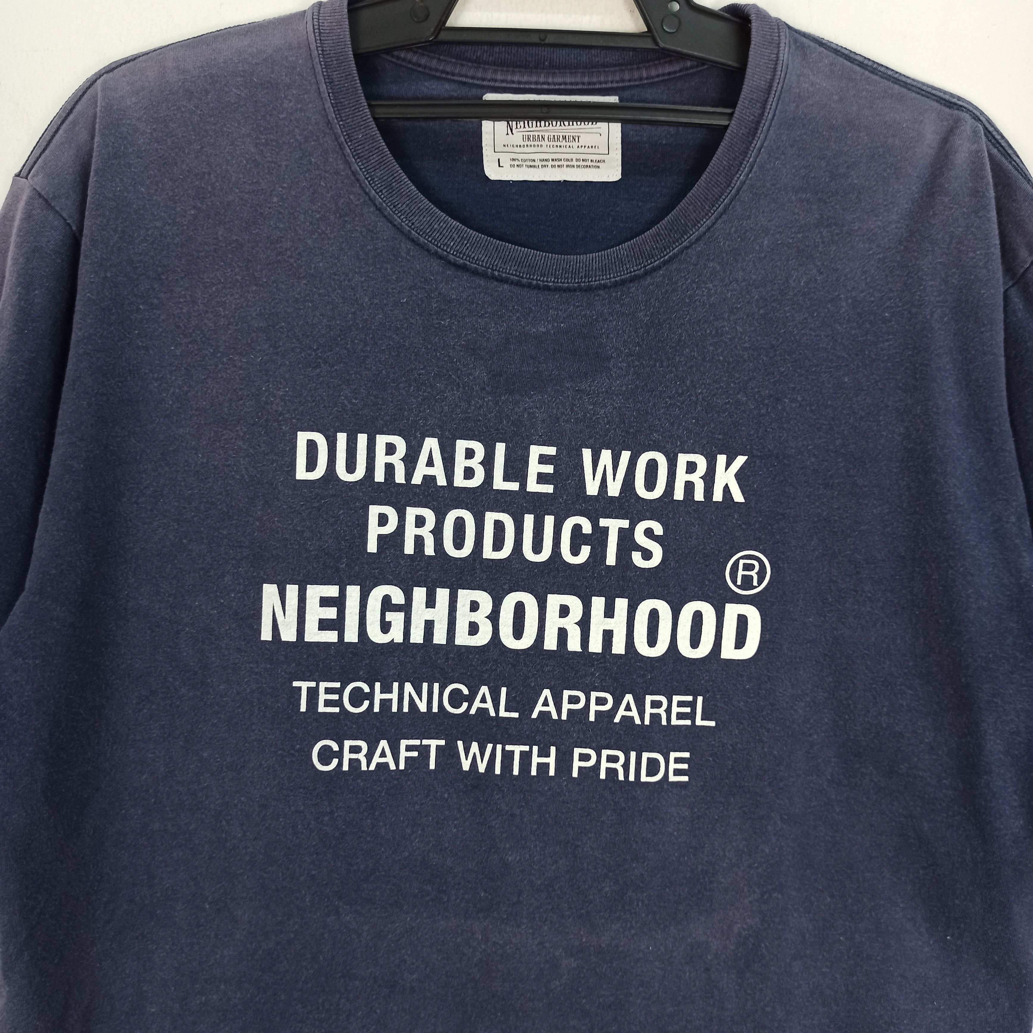 Neighborhood SUN FADED Neighborhood Tshirt Size US L / EU 52-54 / 3 - 2 Thumbnail