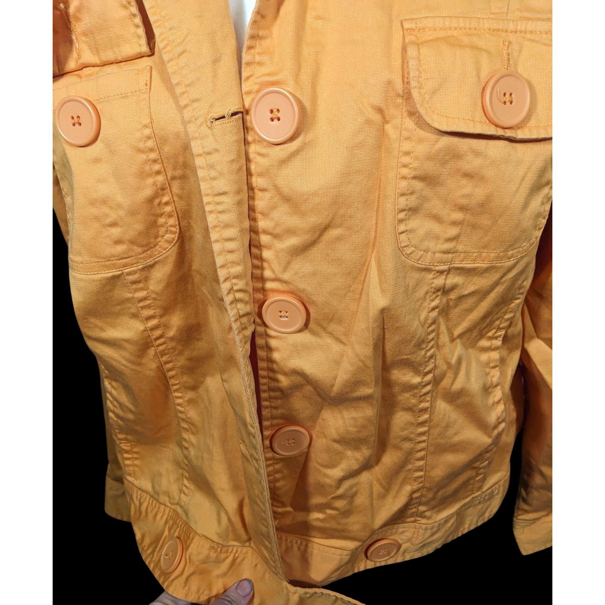 Other Vintage 90s Metrostyle Orang Button Down Jacket Size XXL / US 16-18 / IT 52-54 - 3 Thumbnail