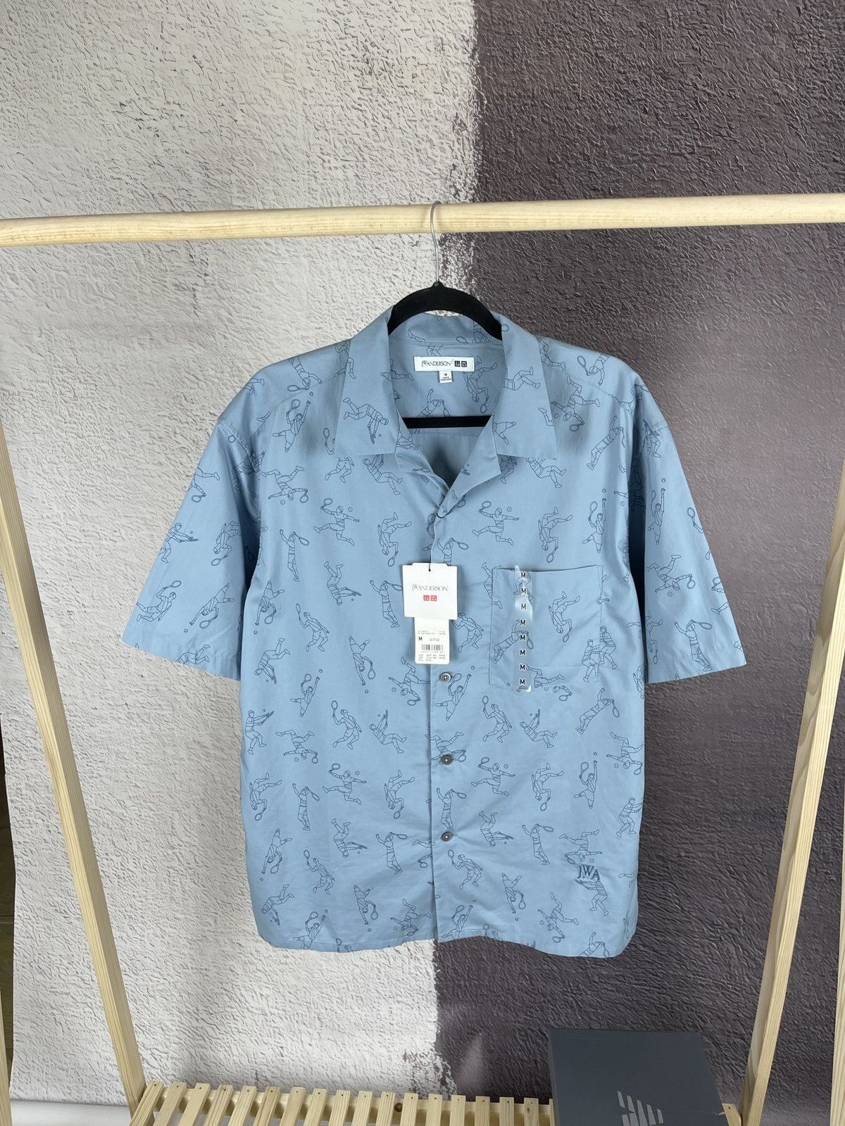 JW Anderson × Uniqlo J.W. Anderson x Uniqlo tennis pattern shirt sleeve shirt Size US M / EU 48-50 / 2 - 1 Thumbnail