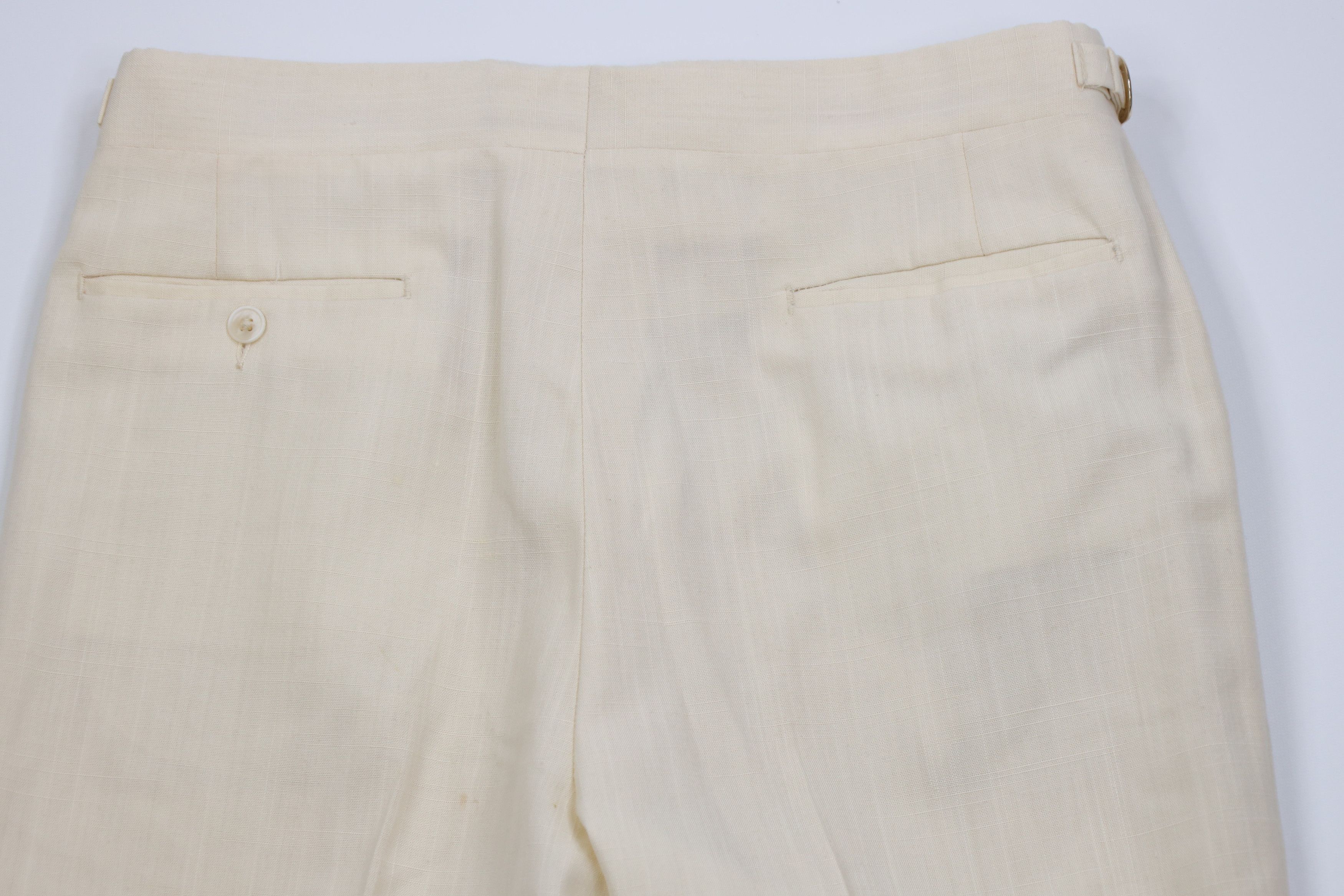 Vintage AS IS Vintage 70s Streetwear Linen Blend Wide Leg Pants Size US 34 / EU 50 - 12 Thumbnail