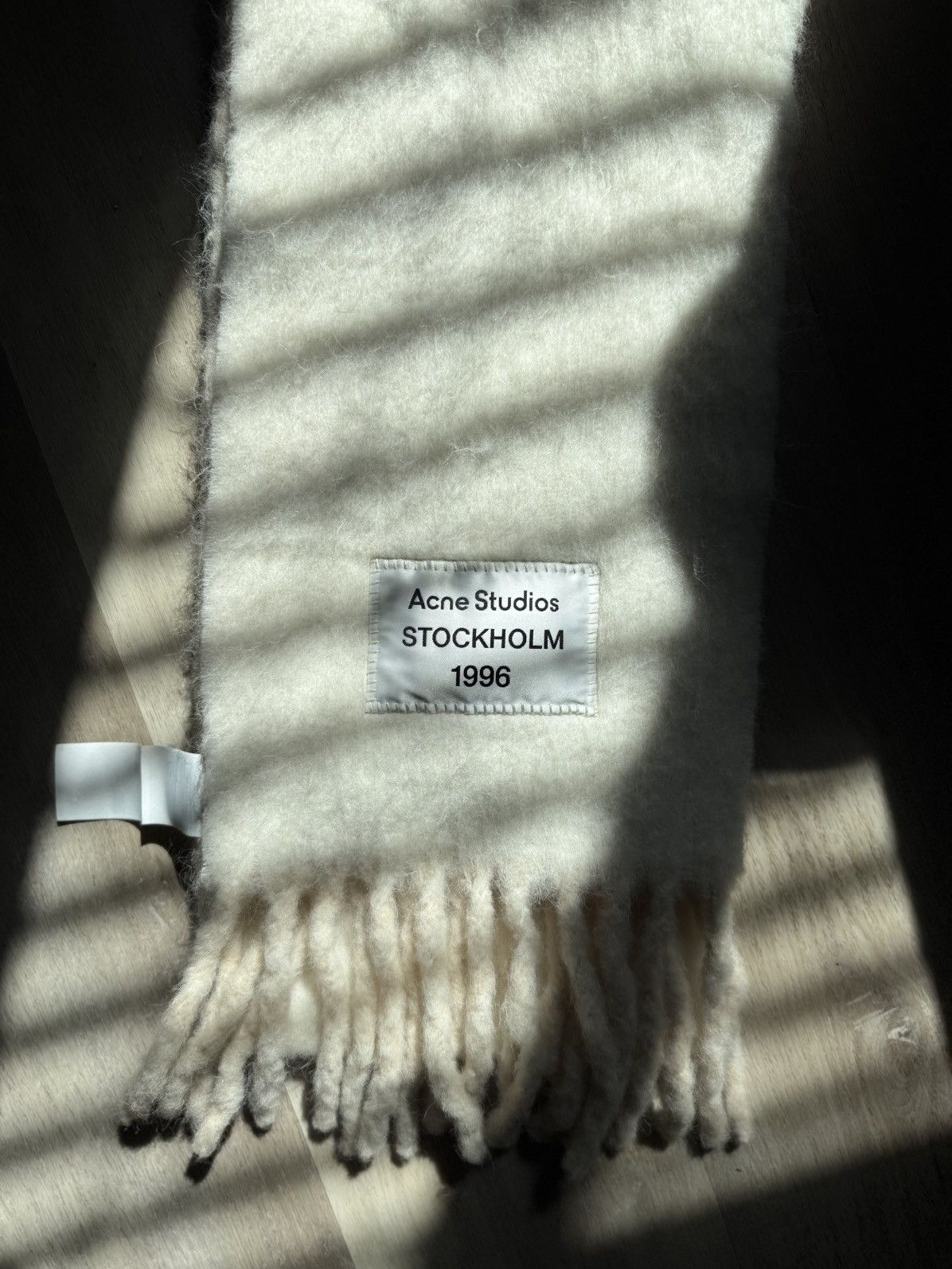 Acne Studios Acne Studios Bicolor Alpaca Scarf Size ONE SIZE - 1 Thumbnail
