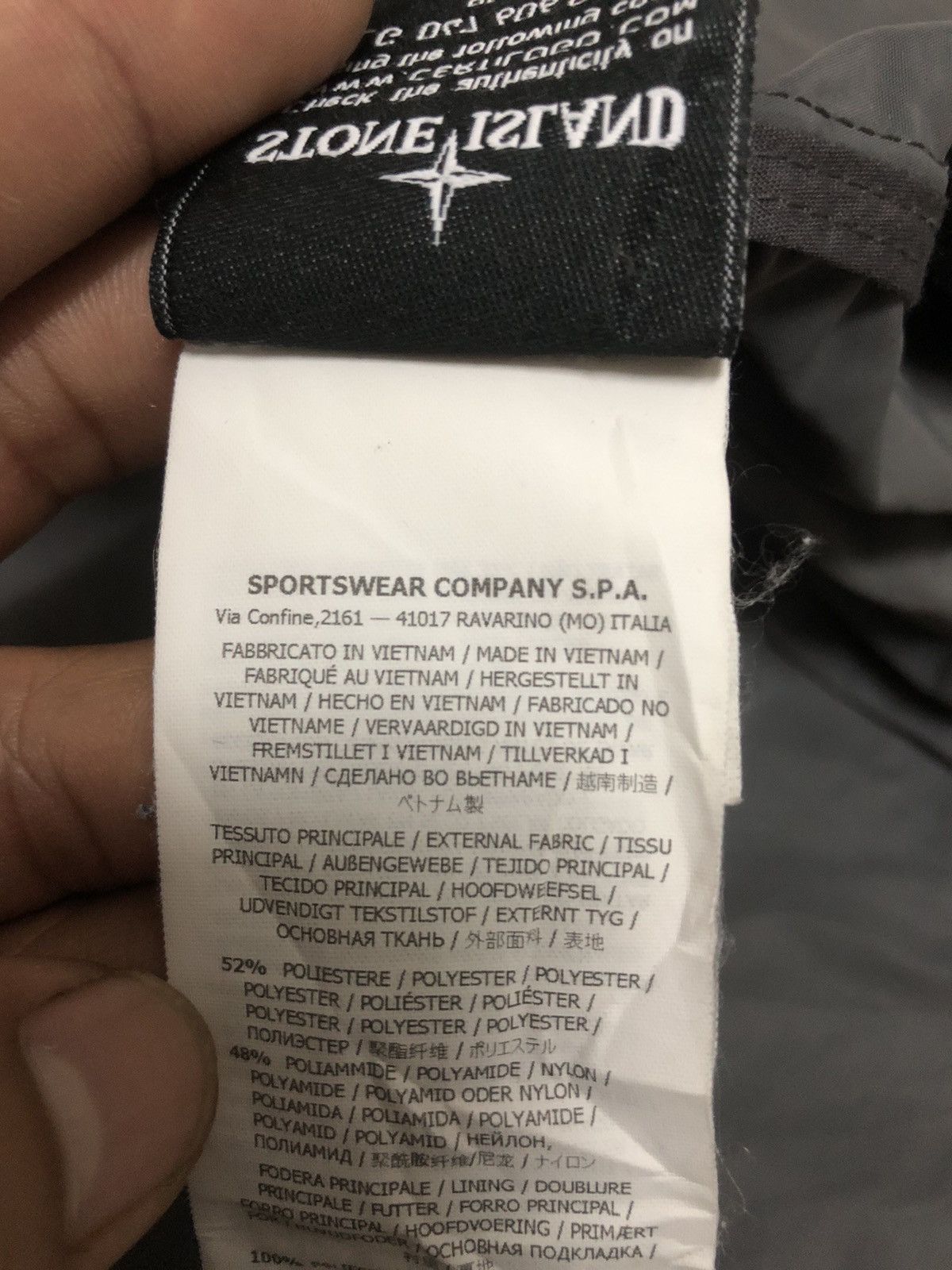 Stone Island mid-length micro reps trench coat Size US L / EU 52-54 / 3 - 18 Thumbnail
