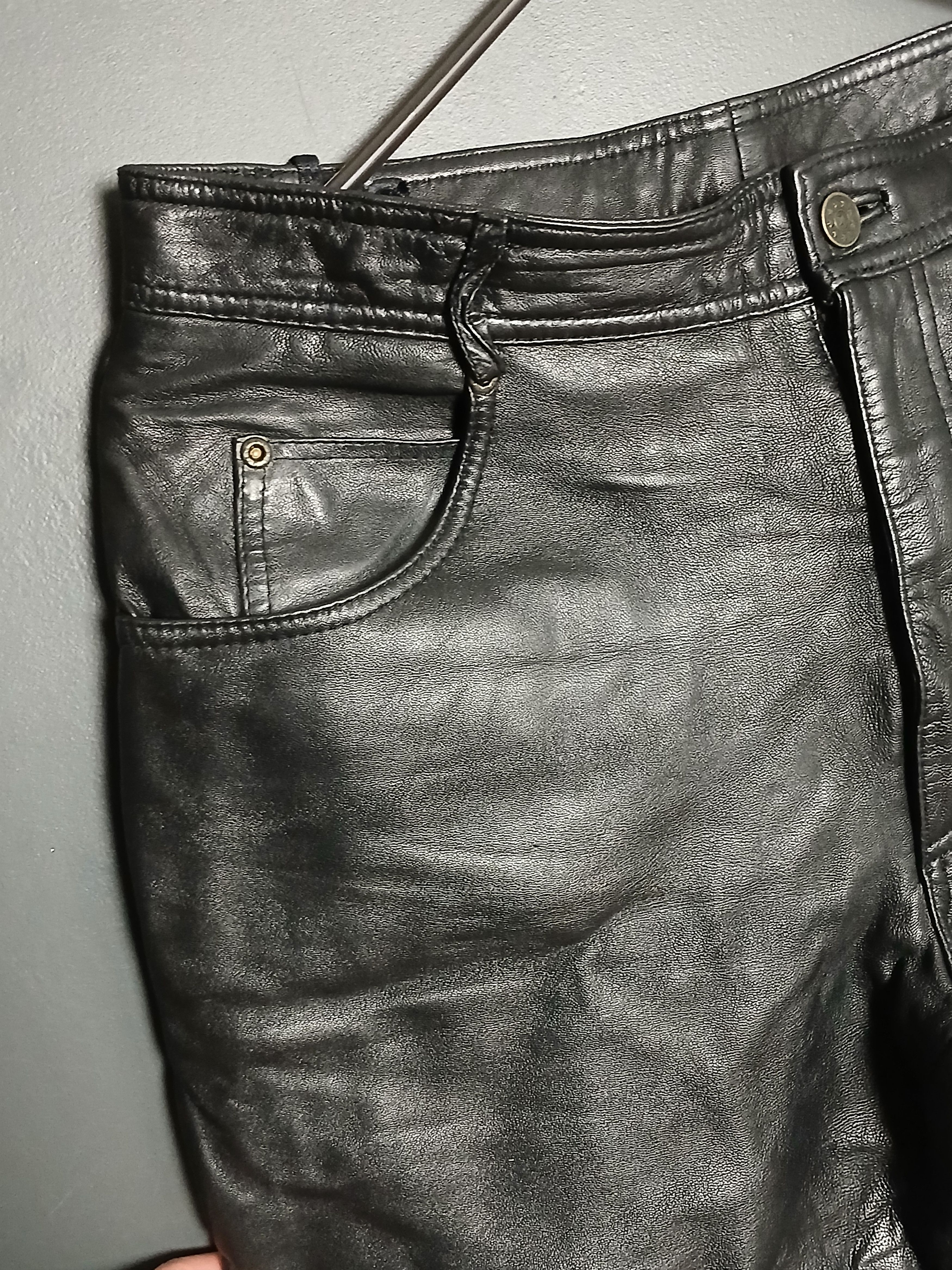 Leather Vintage Leather Pants Size US 32 / EU 48 - 3 Thumbnail