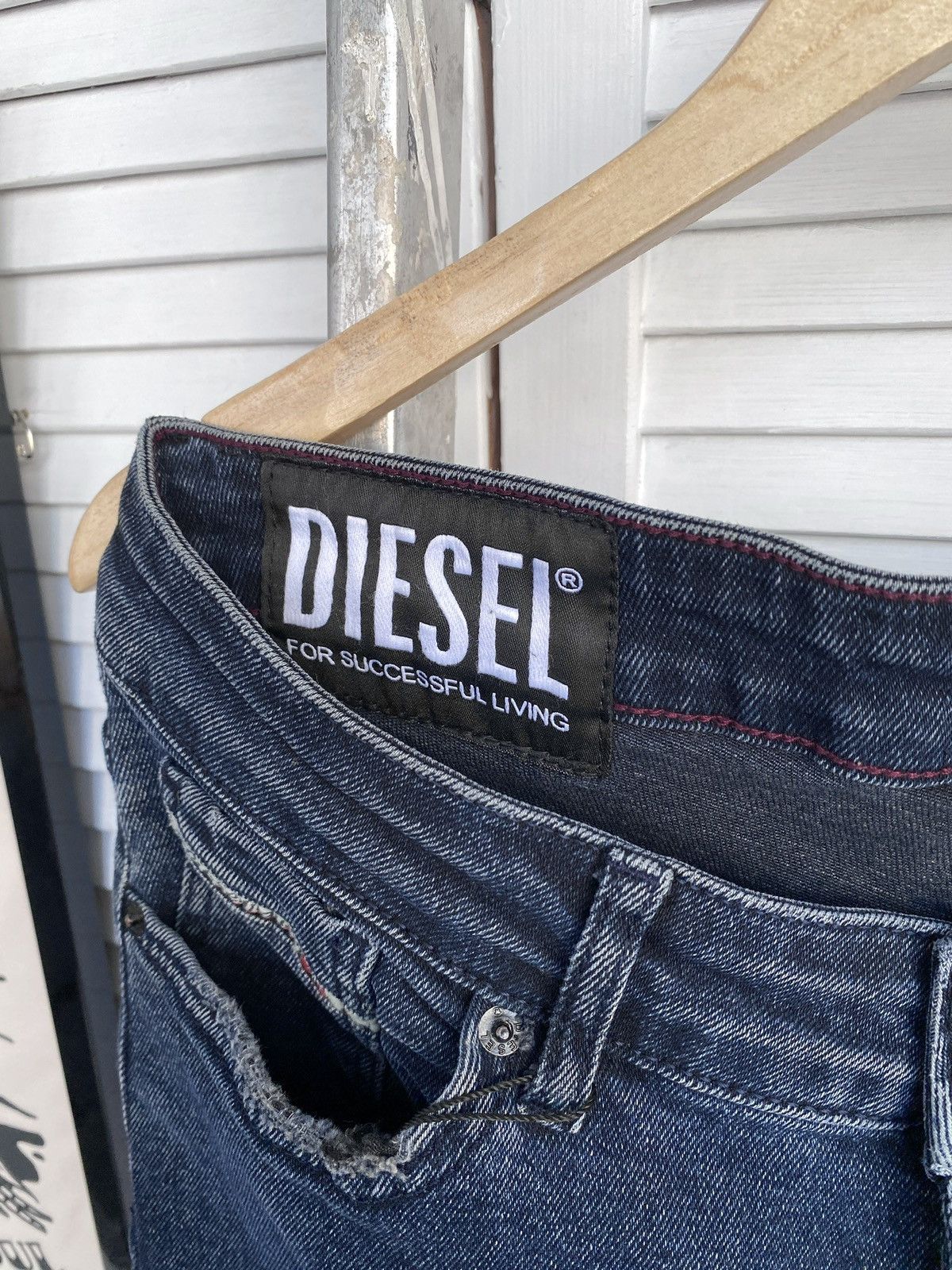 Diesel DIESEL BUSTER Stretch Regular Denim Jeans Pants Y2K Size US 34 / EU 50 - 5 Thumbnail