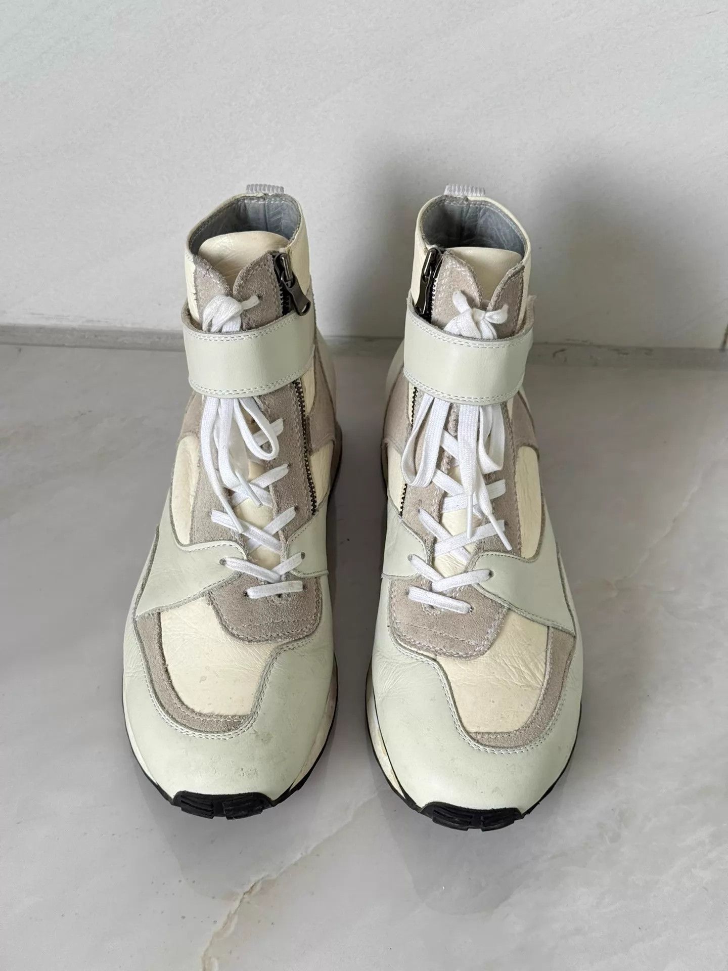 The Viridi-anne THE VIRIDI-ANNE TVA Multi-Material High Top Sneakers 42-43 Size US 9 / EU 42 - 1 Thumbnail