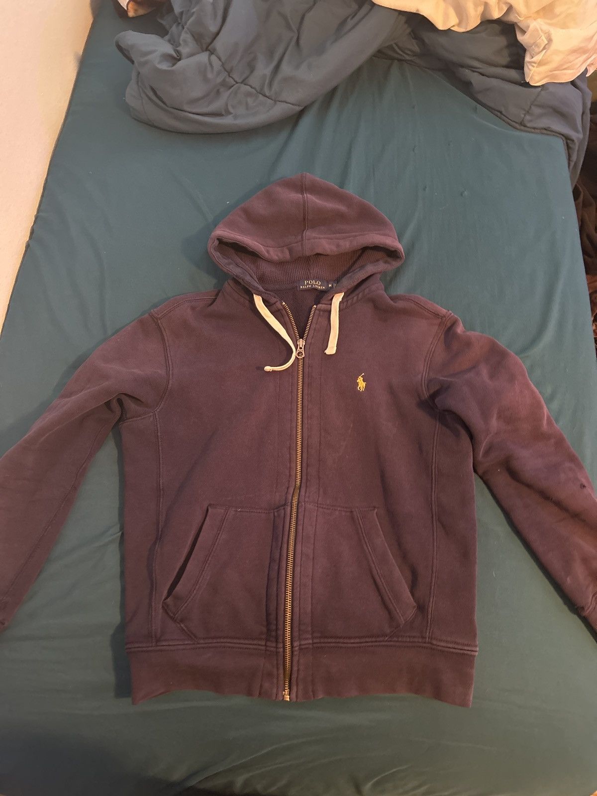 Polo Ralph Lauren × Vintage Blue polo hoodie Size US M / EU 48-50 / 2 - 4 Thumbnail