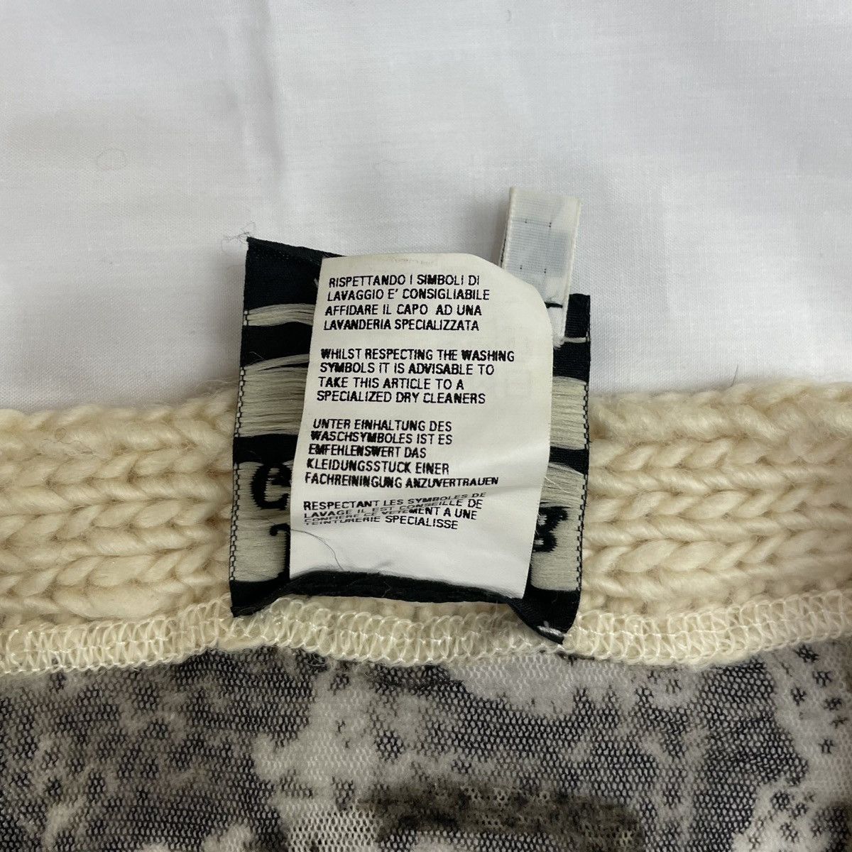 Jean Paul Gaultier Jean Paul Gaultier Trompe L´oeil Knit Cardigan Mesh Vintage Size US M / EU 48-50 / 2 - 10 Thumbnail