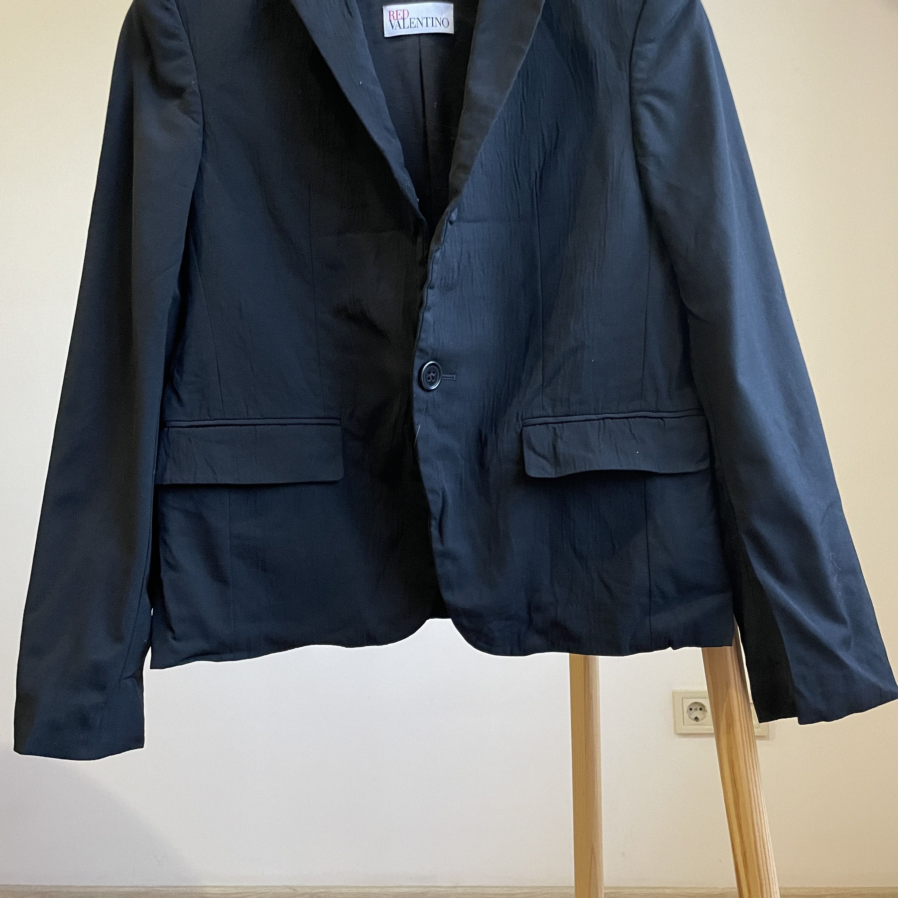 RED Valentino RED Valentino Womens Viscose Wool Blazer Size EUR 40 Size S / US 4 / IT 40 - 5 Thumbnail