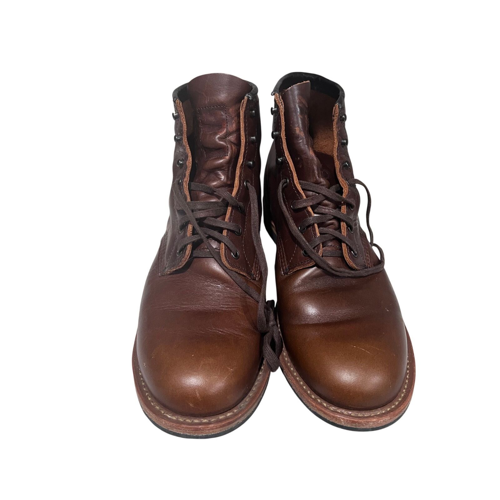 Red Wing Red Wing 9422 Boots Mens 12D Brown Leather Work Boots USA Size US 12 / EU 45 - 3 Thumbnail