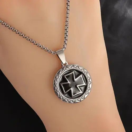 Jewelry Classic Cross Knight Necklace Size ONE SIZE - 4 Thumbnail
