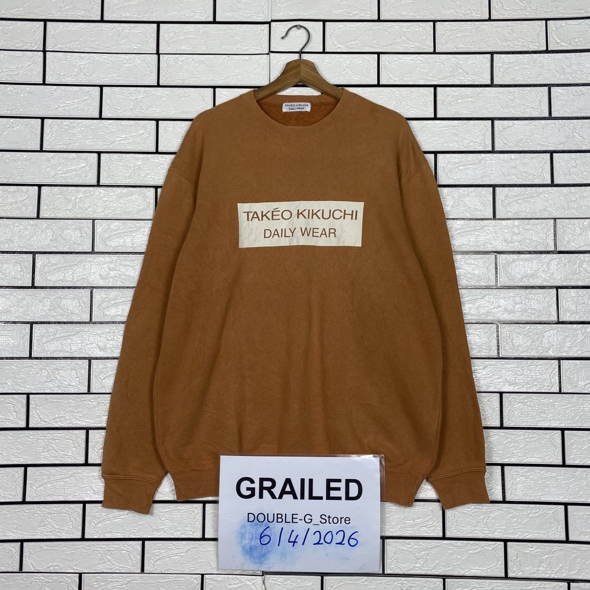 Japanese Brand 📌Vintage Sweatshirt Takeo Kikuchi Issey Miyake Size US M / EU 48-50 / 2 - 1 Thumbnail