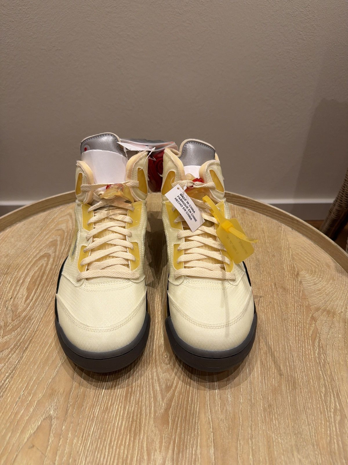 Jordan Brand Jordan 5 Retro Off White „Sail“ Size US 12 / EU 45 - 7 Thumbnail