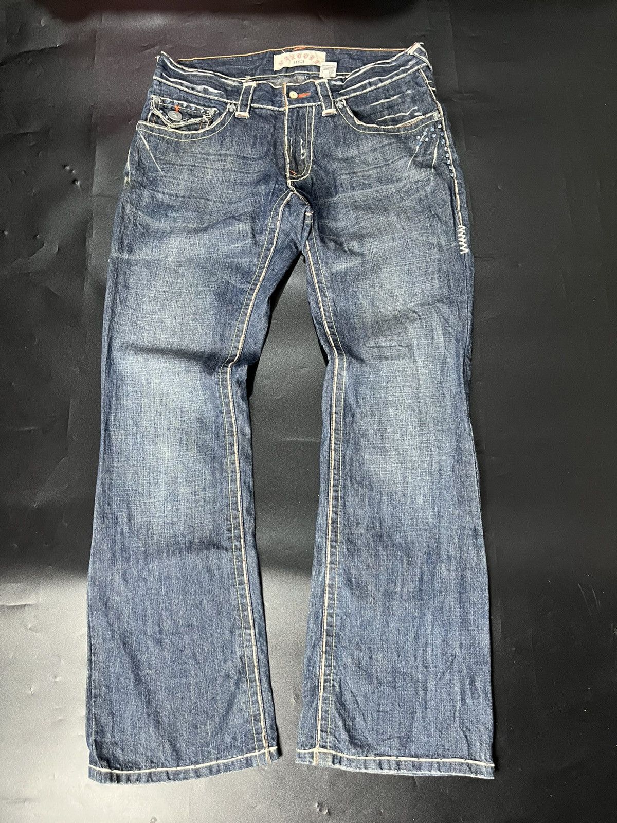 Hysteric Glamour × If Six Was Nine × Japanese Brand Japanese Super Flared Jeans Vazooka Usa Size US 32 / EU 48 - 2 Thumbnail