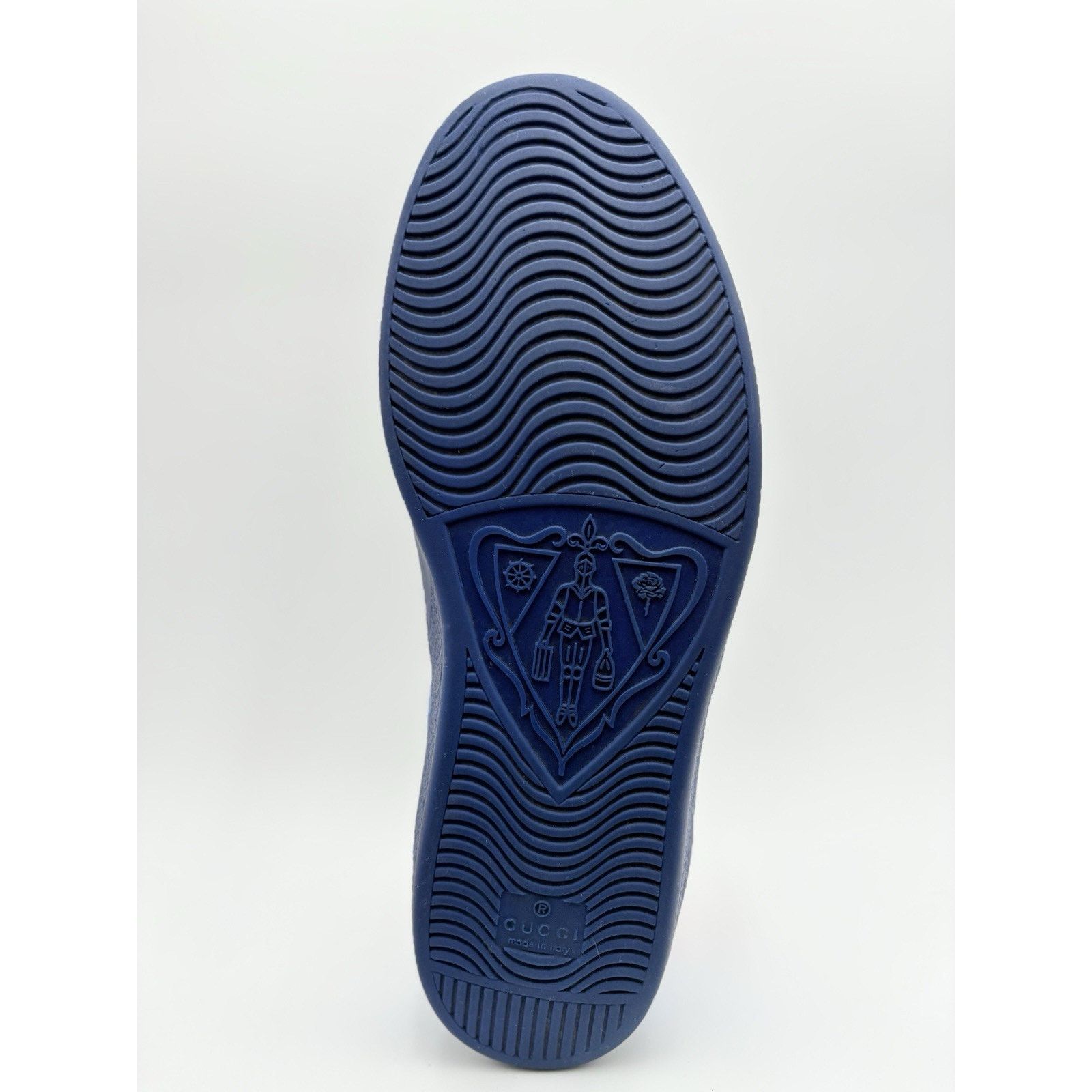 Gucci Gucci Ace Stripe Leather ' Blue ' | GOOD CONDITION! Size US 7.5 / EU 40-41 - 13 Thumbnail