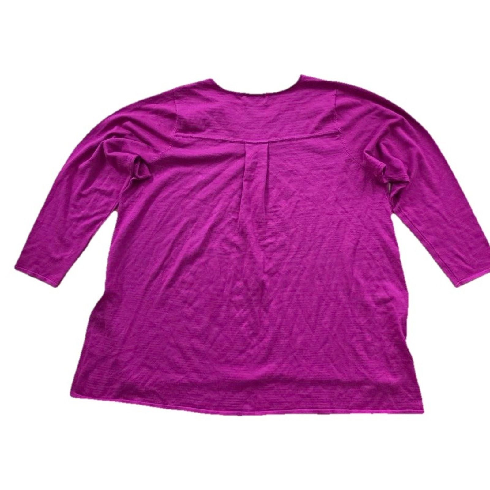& Other Stories Tahari Women's Sweater Rayon Blend Tunic Long 2X A001779 Size L / US 10 / IT 46 - 9 Thumbnail
