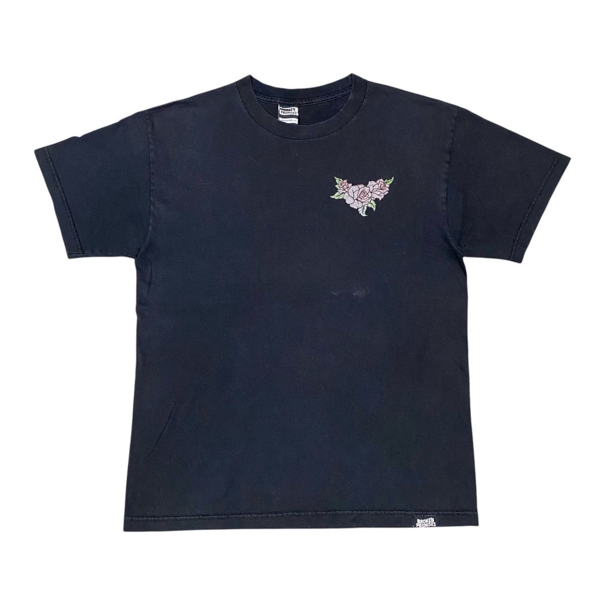 Broken Promises Co. × Japanese Brand BROKEN PROMISES ROSES T SHIRT Size US M / EU 48-50 / 2 - 2 Thumbnail