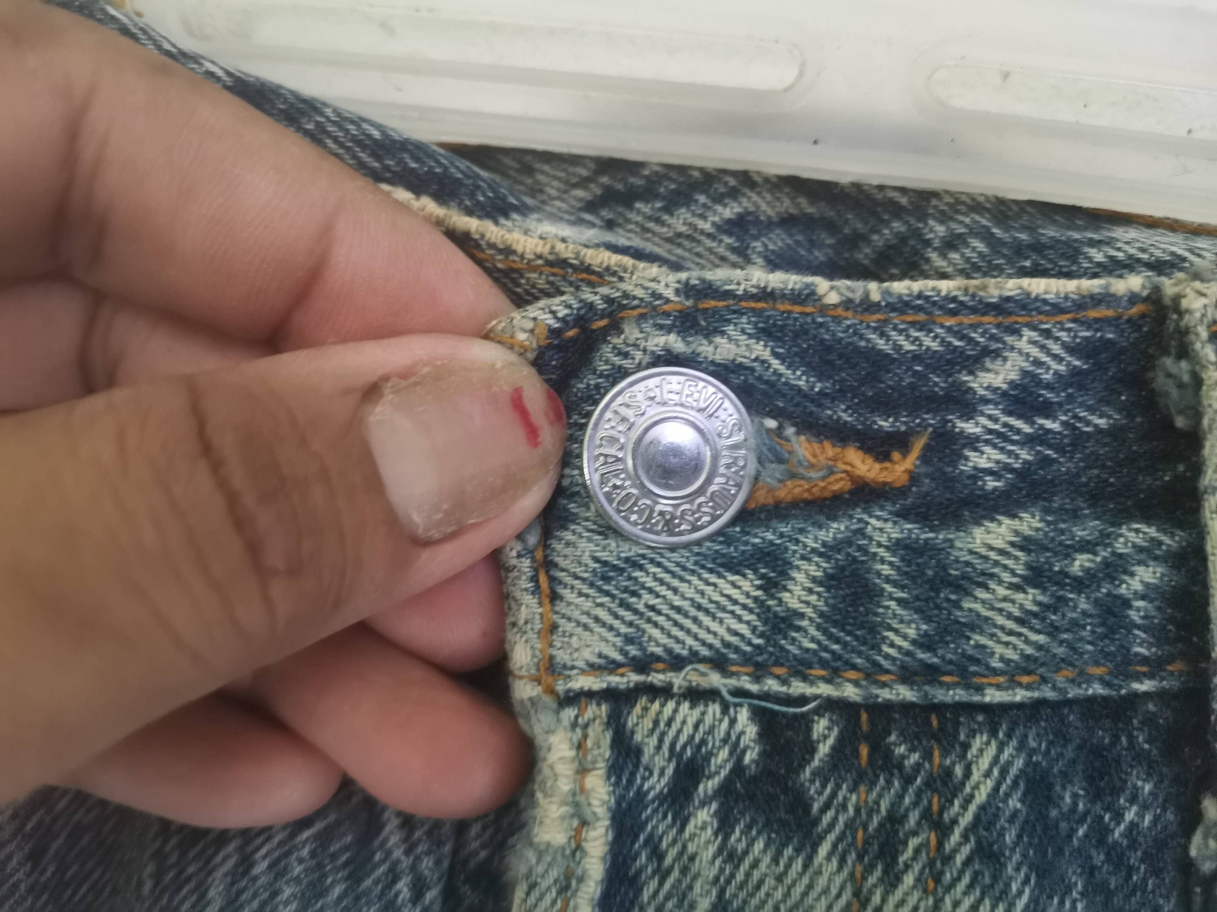 Levi's Vintage Clothing × Vintage Rare vintage 80s Levi's asicd wash denim Size US 32 / EU 48 - 12 Thumbnail