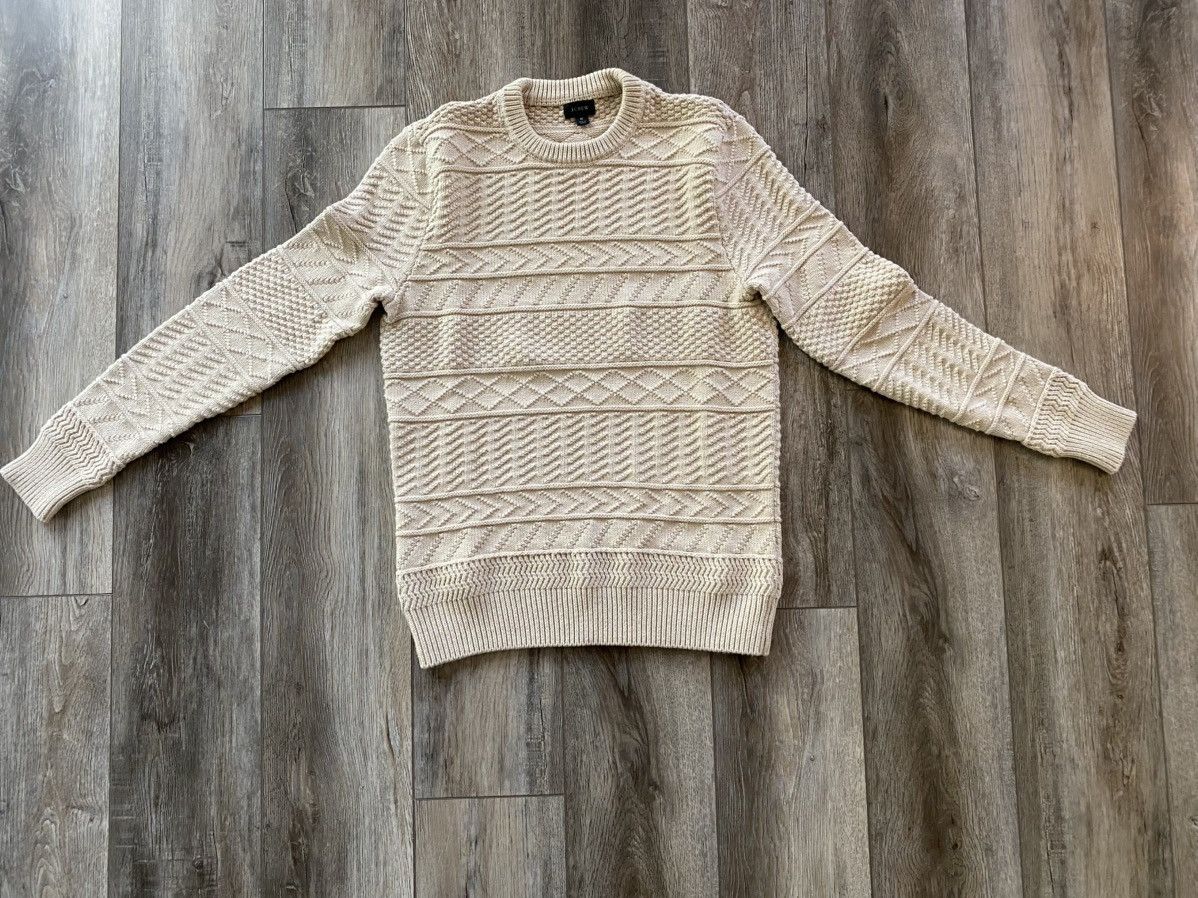 J.Crew J.Crew Cable Knit Sweater Size US M / EU 48-50 / 2 - 1 Thumbnail