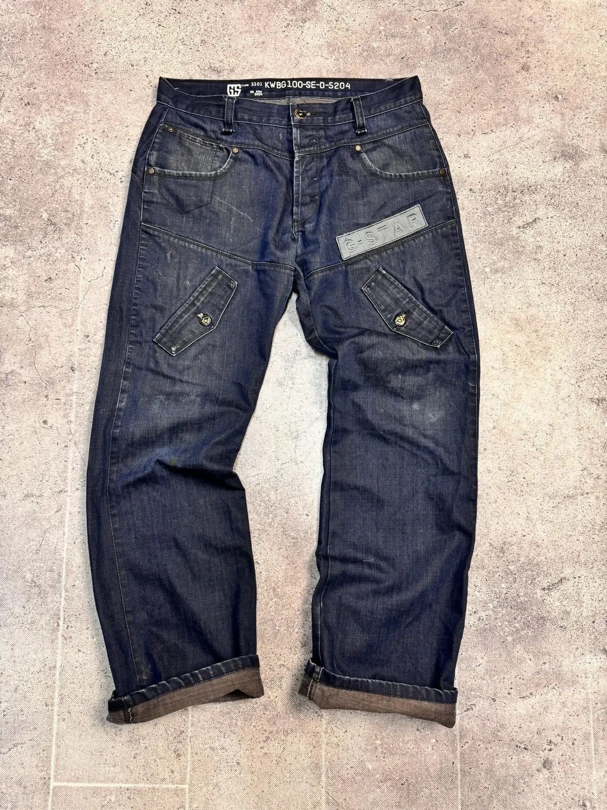 Vintage Vintage Junya Watanabe Style G Star raw Bondage Cargo Pans Size US 34 / EU 50 - 7 Thumbnail