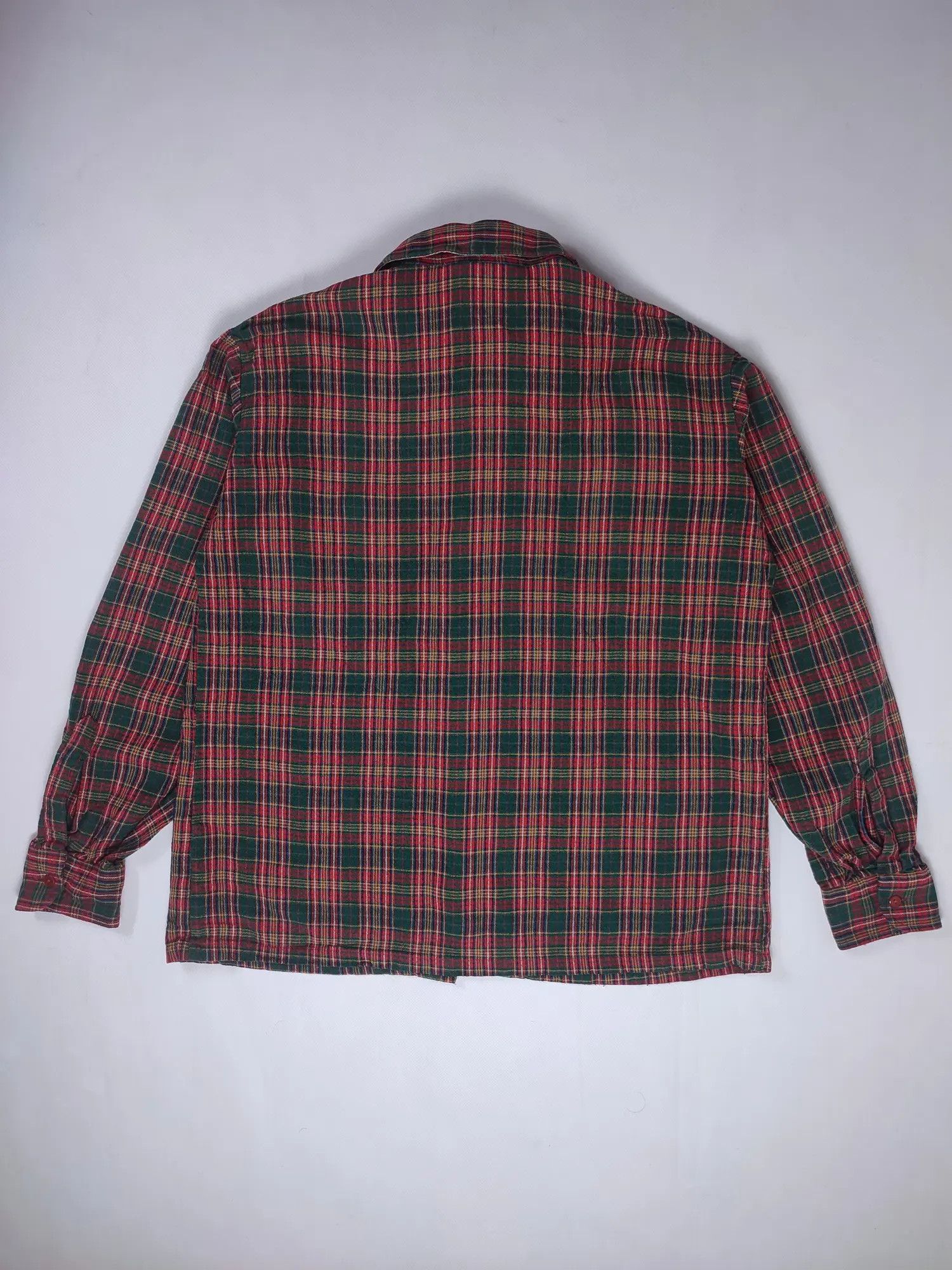 Flannel Vintage Wool 70's Admiral flannel shirt Size US S / EU 44-46 / 1 - 10 Thumbnail