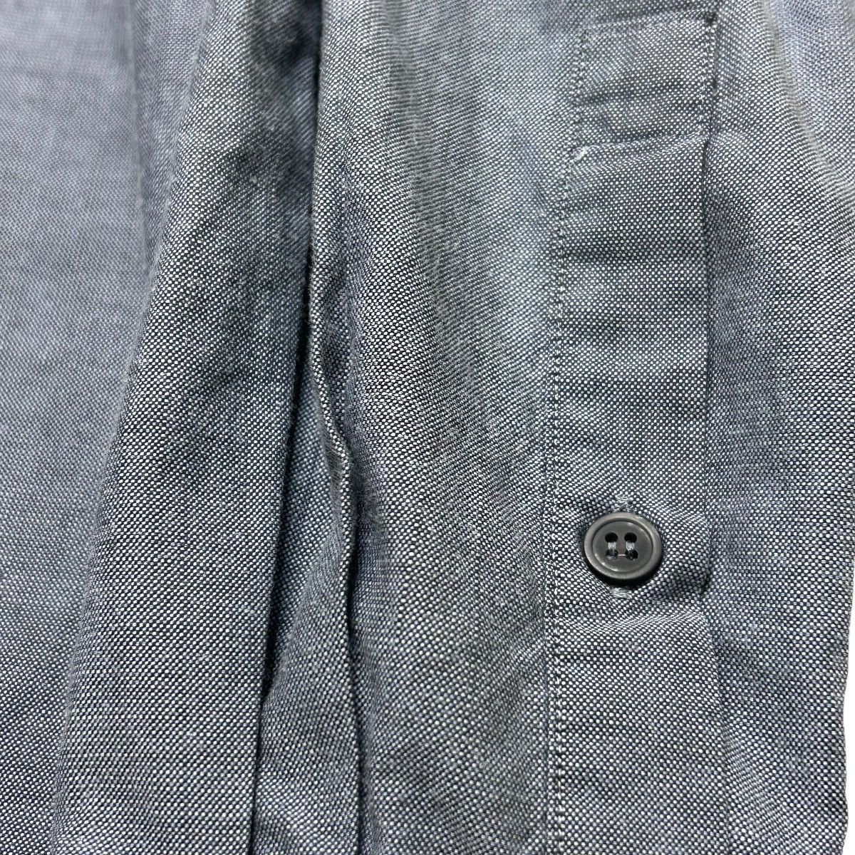 Issey Miyake 431 00s ISSEY MIYAKE IM PRODUCT shirt long sleeve blue M Size US M / EU 48-50 / 2 - 11 Thumbnail