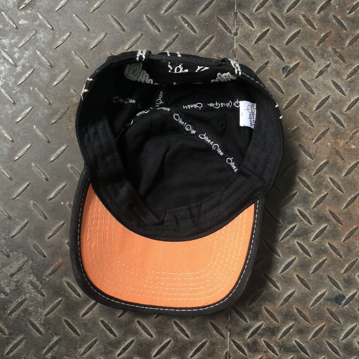 Japanese Brand Vintage Olive Pique Sunflowers Gothic Y2K Hat Size ONE SIZE - 7 Thumbnail