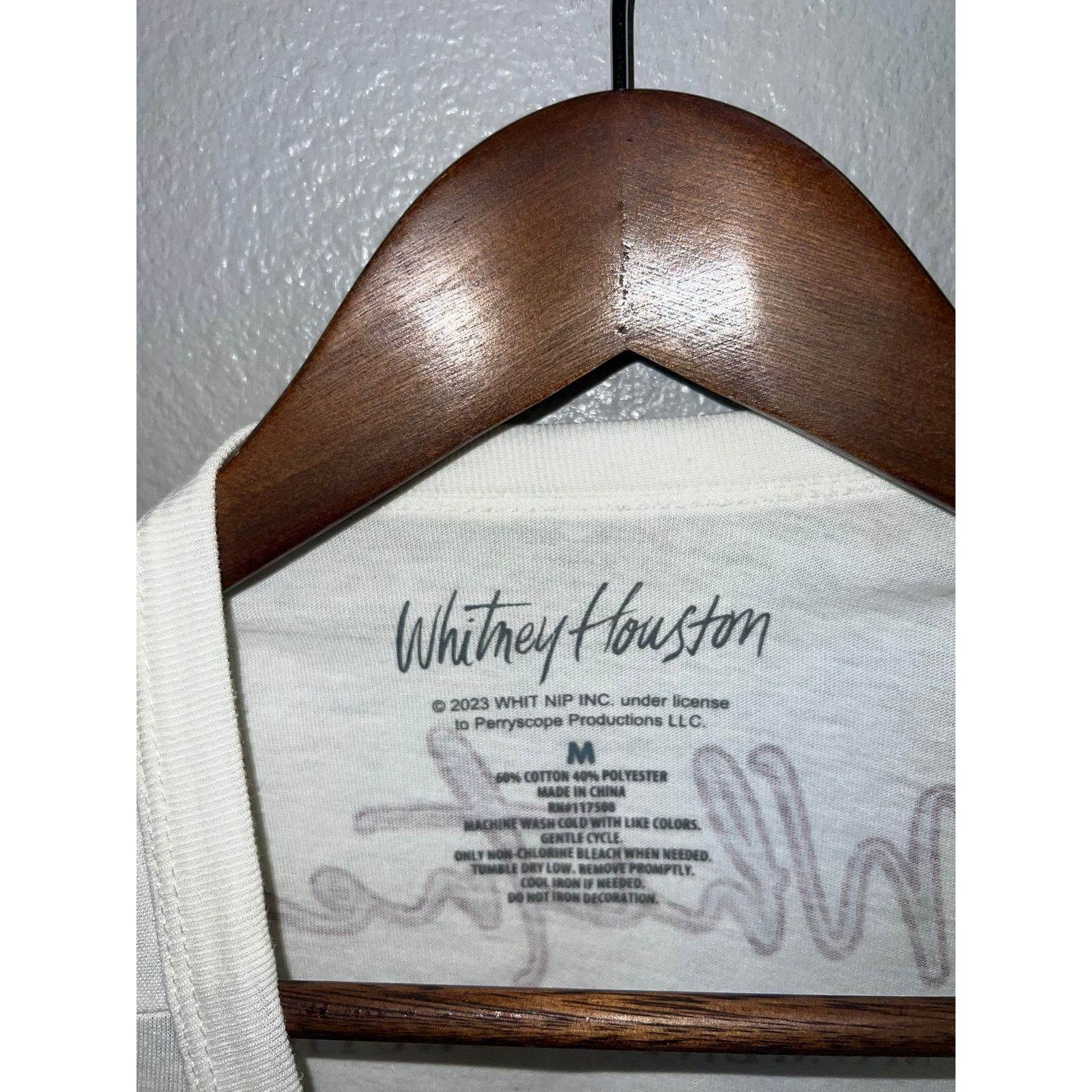 Vintage Whitney Houston Shirt World Tour The Moment Of Truth Concert Size M / US 6-8 / IT 42-44 - 4 Thumbnail
