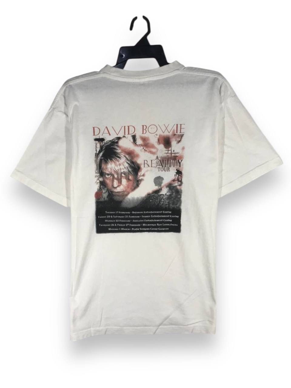 Band Tees × Vintage vintage david bowie a reality tour Size US L / EU 52-54 / 3 - 4 Thumbnail